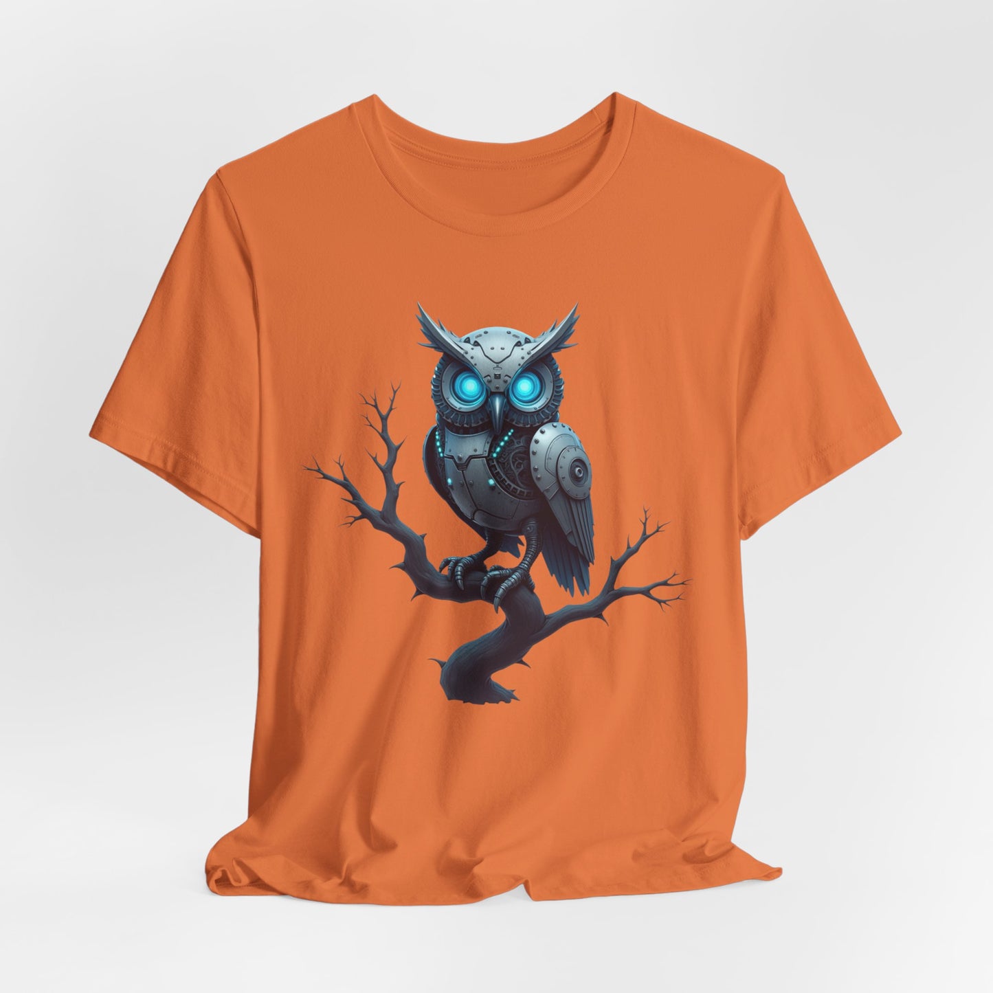 Mech Owl Unisex T-Shirt, Cool Design T-Shirt