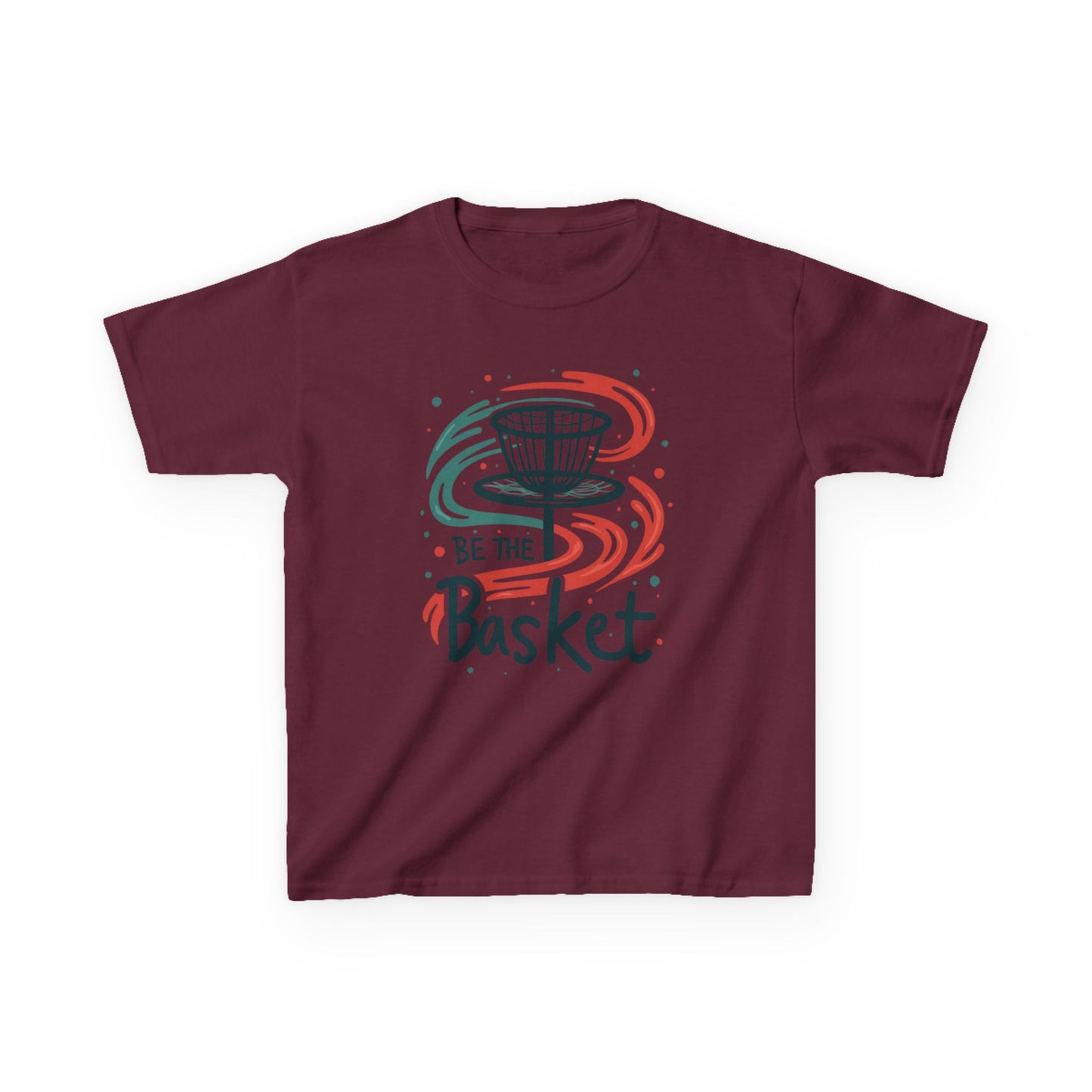 BE THE BASKET Disc Golf T-Shirt for Kids