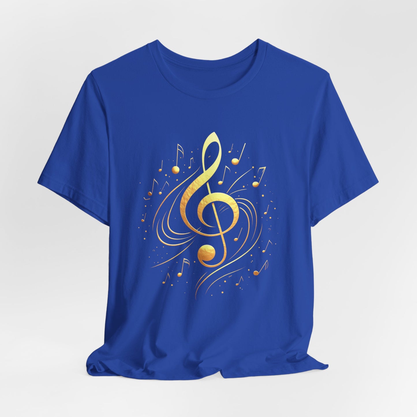 Musical Notes Design 1 Unisex T-Shirt, Happy Feel-Good Shirt
