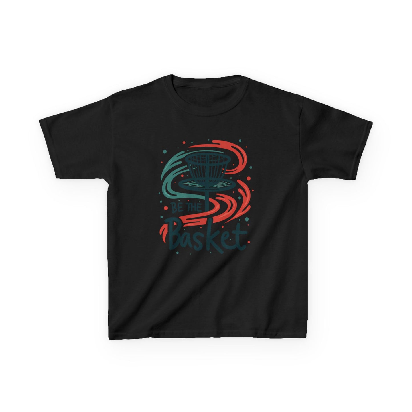 BE THE BASKET Disc Golf T-Shirt for Kids
