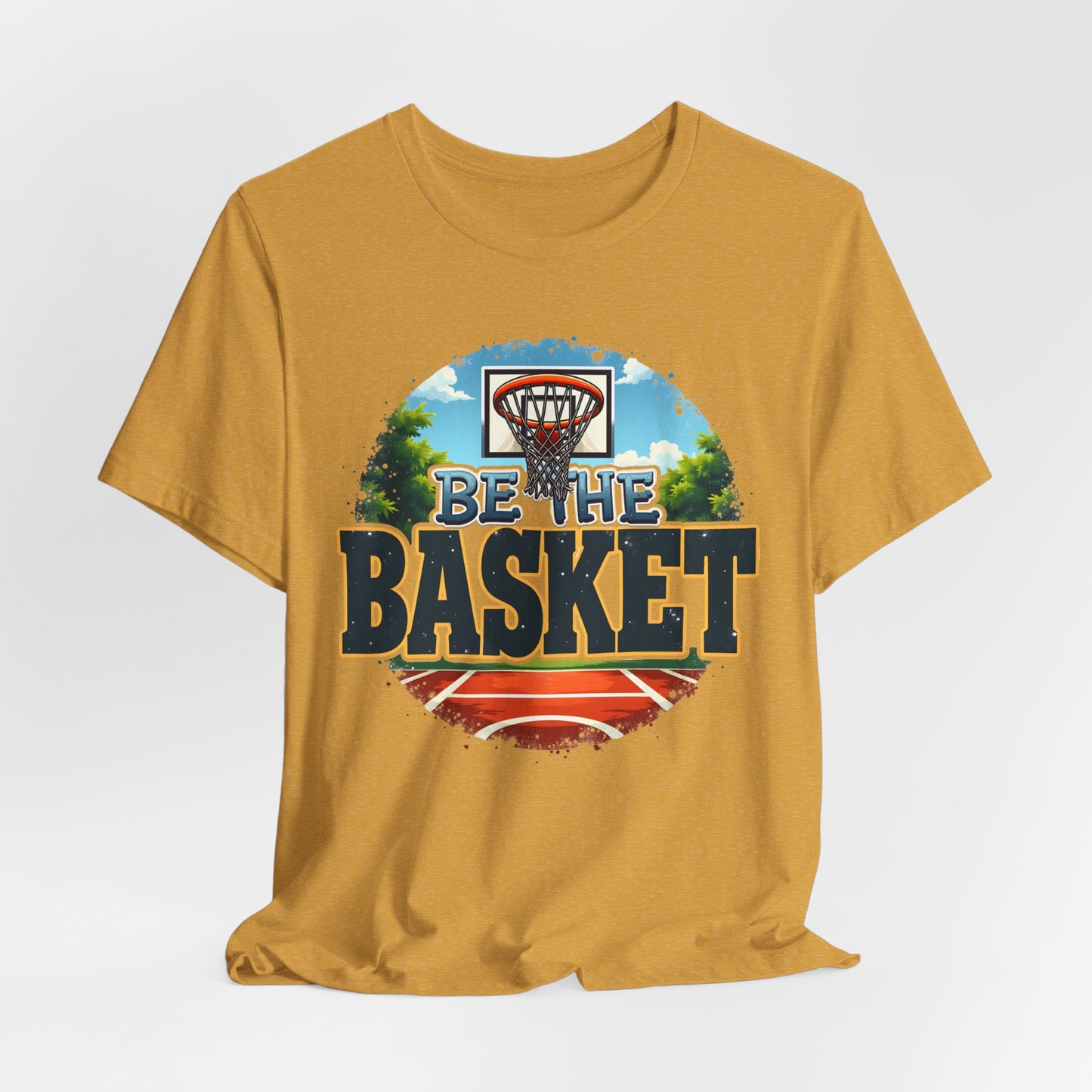 BE THE BASKET Basketball Outdoor Court 1 Unisex T-Shirt, Basketball Shirt