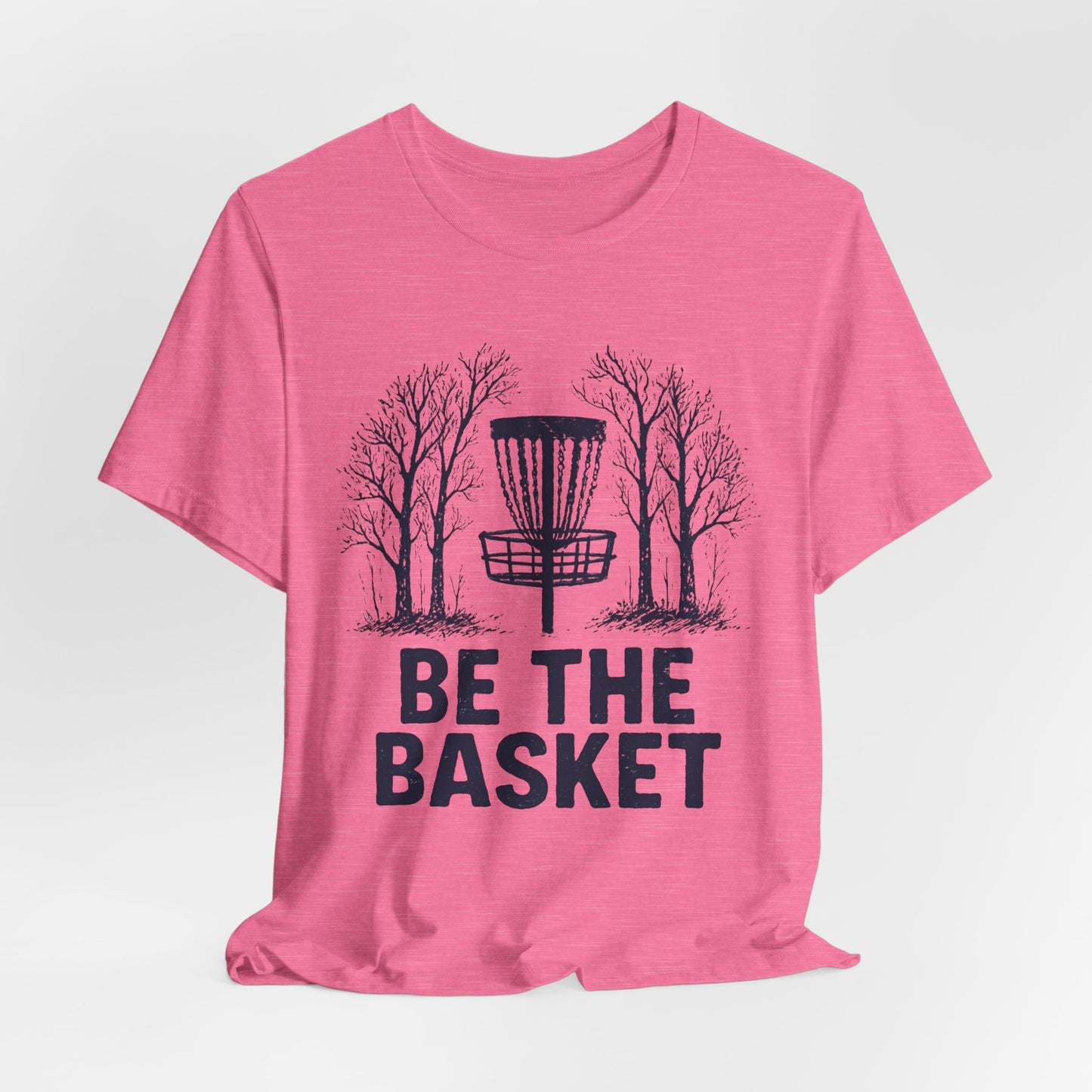 BE THE BASKET Disc Golf Basket Fall Black 1, Disc Golf Unisex T-Shirt