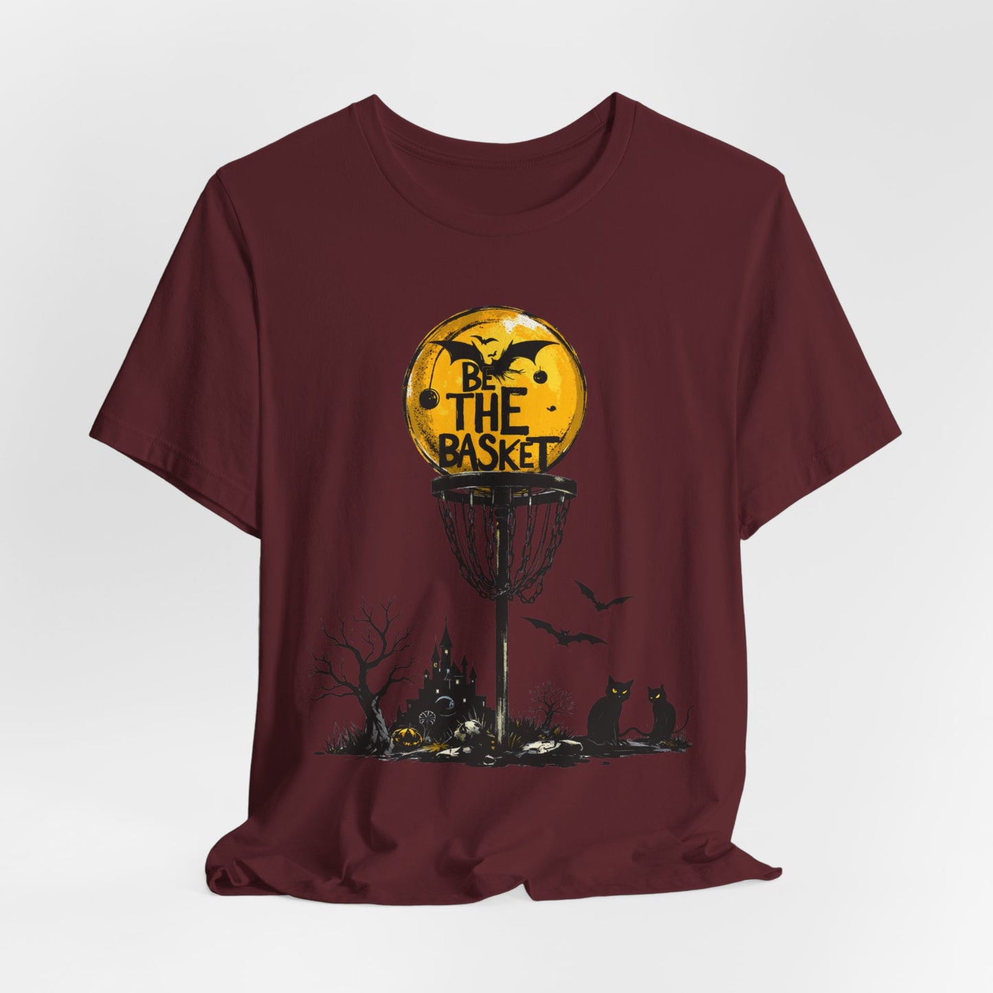 BE THE BASKET Disc Golf Halloween 1, Disc Golf Unisex T-Shirt