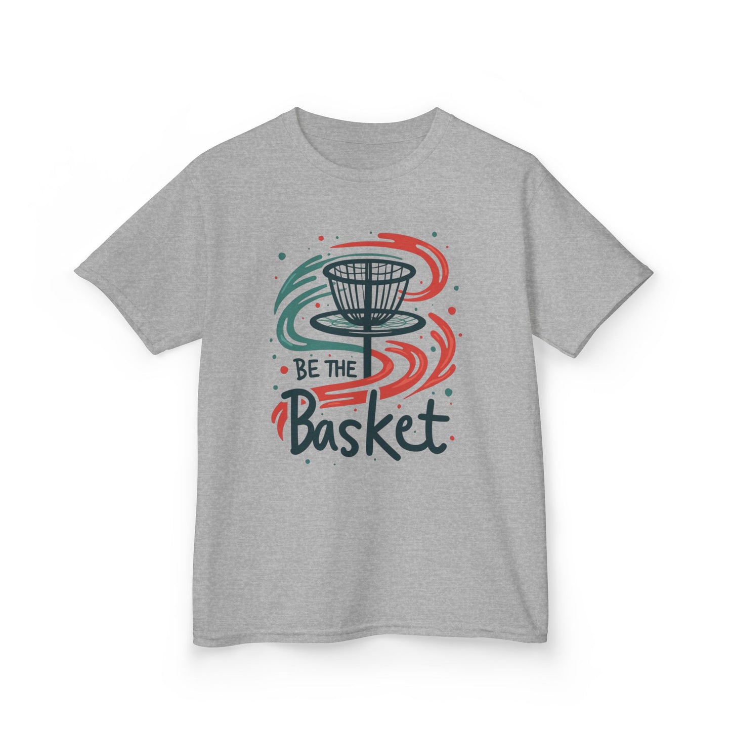 BE THE BASKET Disc Golf T-Shirt for Kids