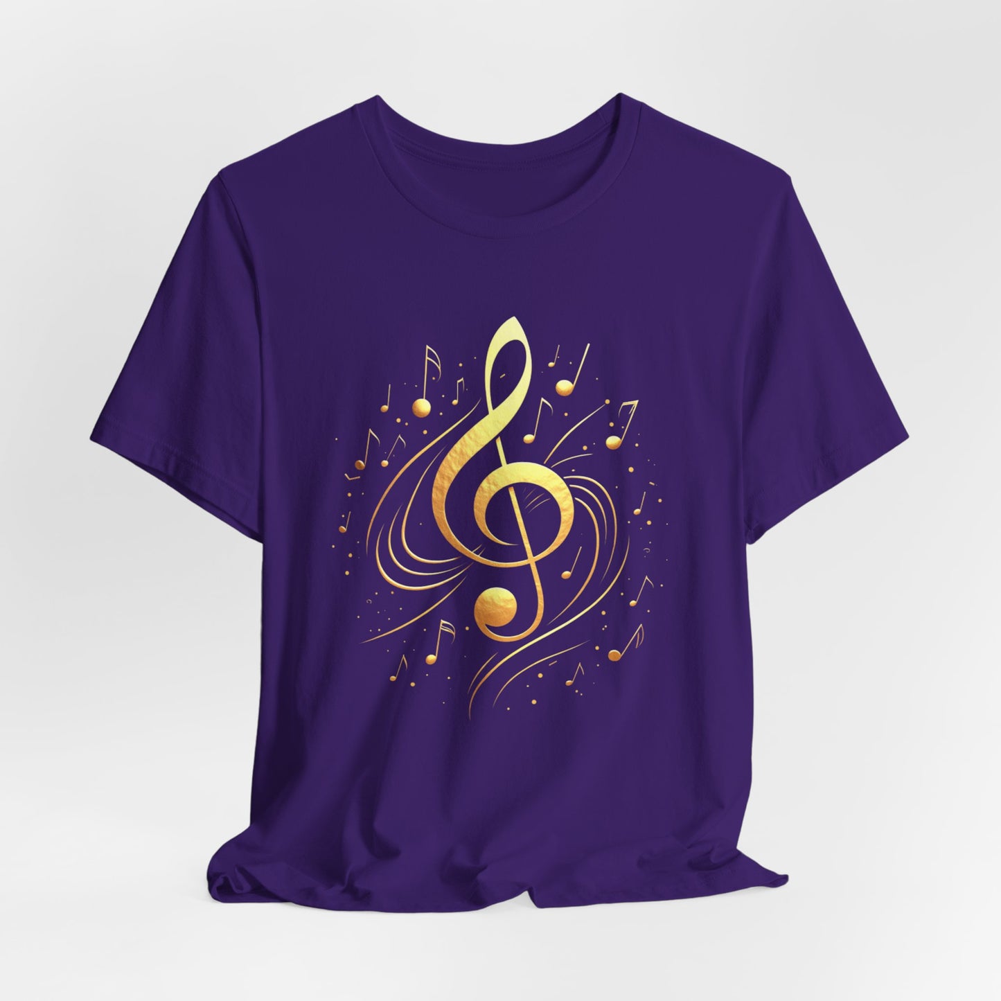 Musical Notes Design 1 Unisex T-Shirt, Happy Feel-Good Shirt