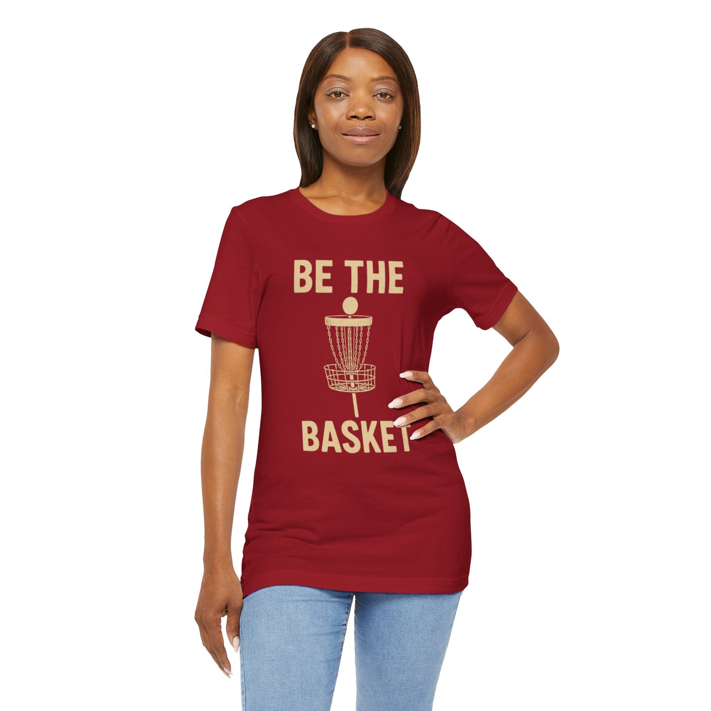 BE THE BASKET Disc Golf Basket OG 2 Unisex T-Shirt, Disc Golf Shirt