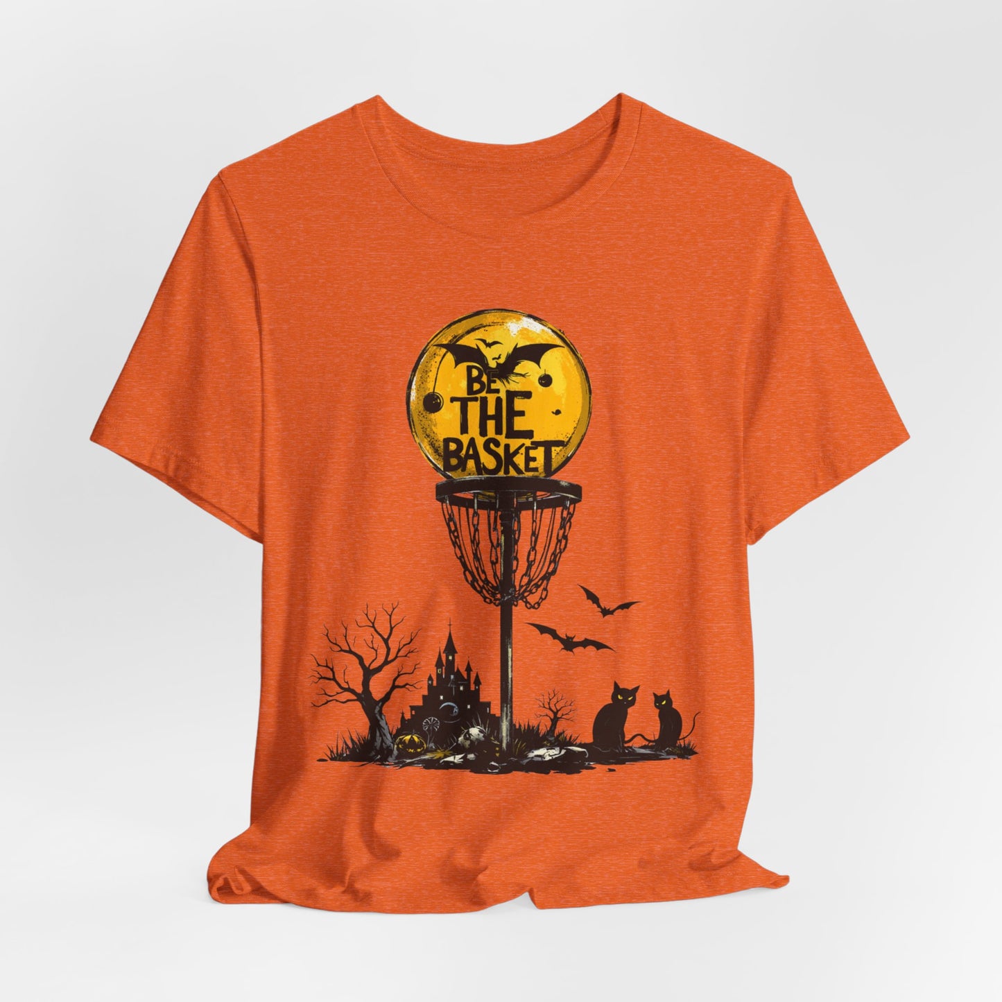 BE THE BASKET Disc Golf Halloween 1, Disc Golf Unisex T-Shirt