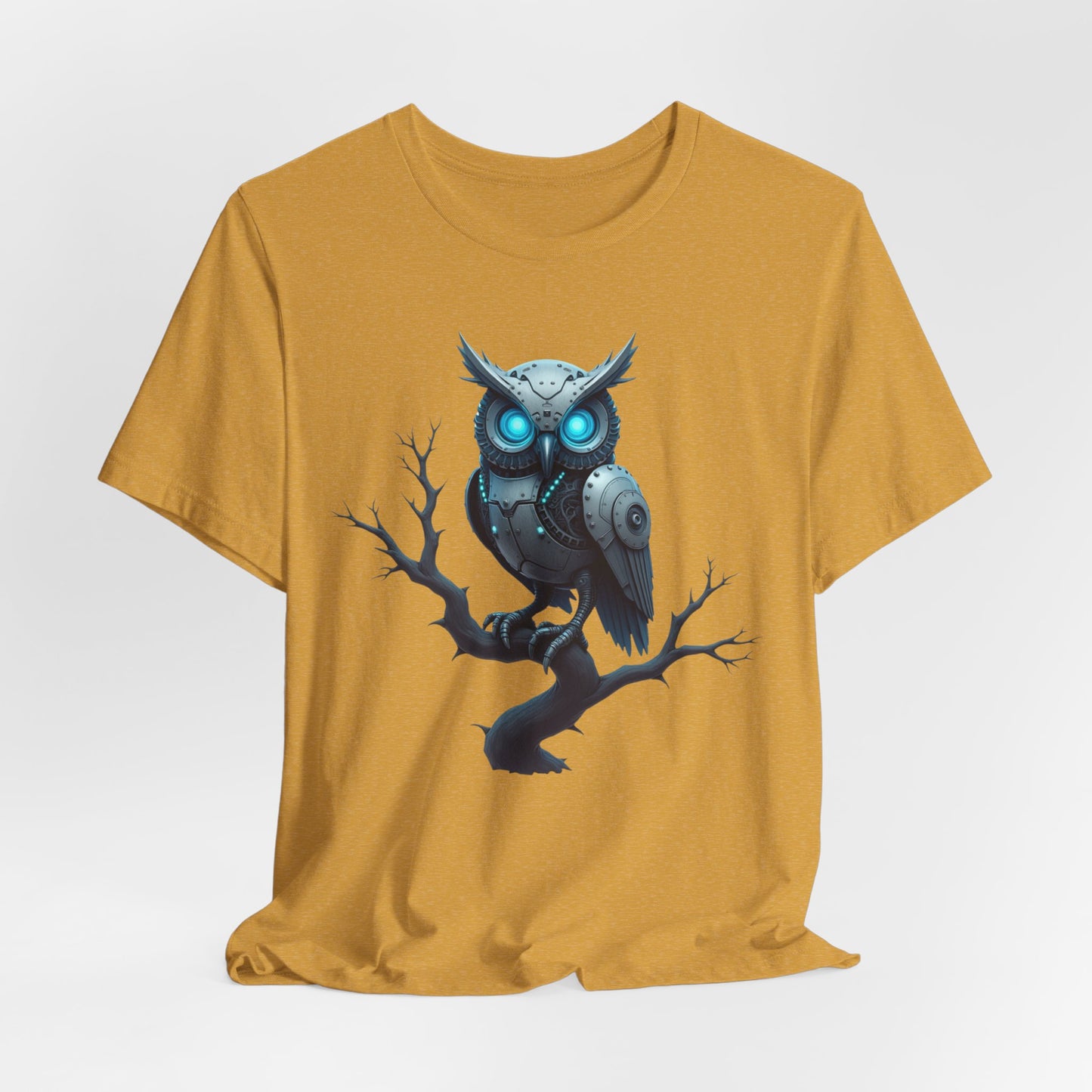 Mech Owl Unisex T-Shirt, Cool Design T-Shirt