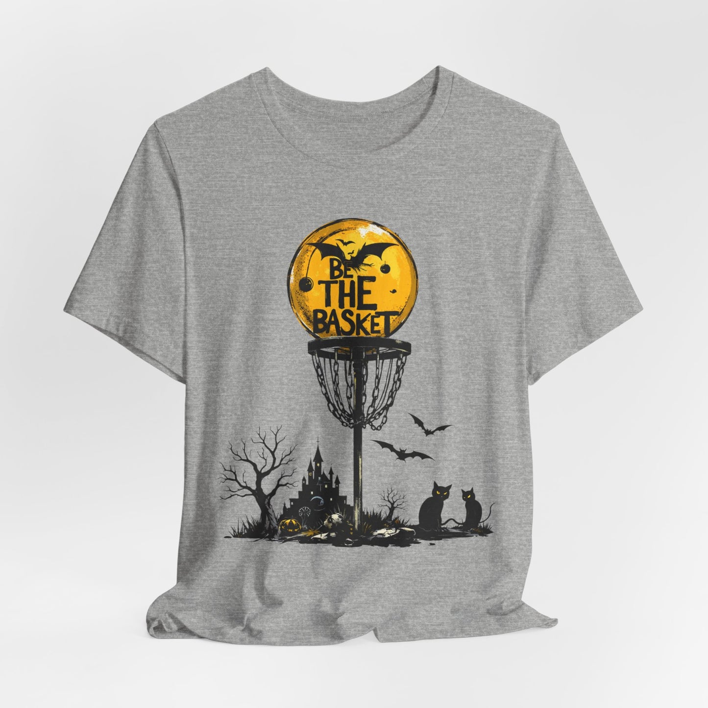 BE THE BASKET Disc Golf Halloween 1, Disc Golf Unisex T-Shirt