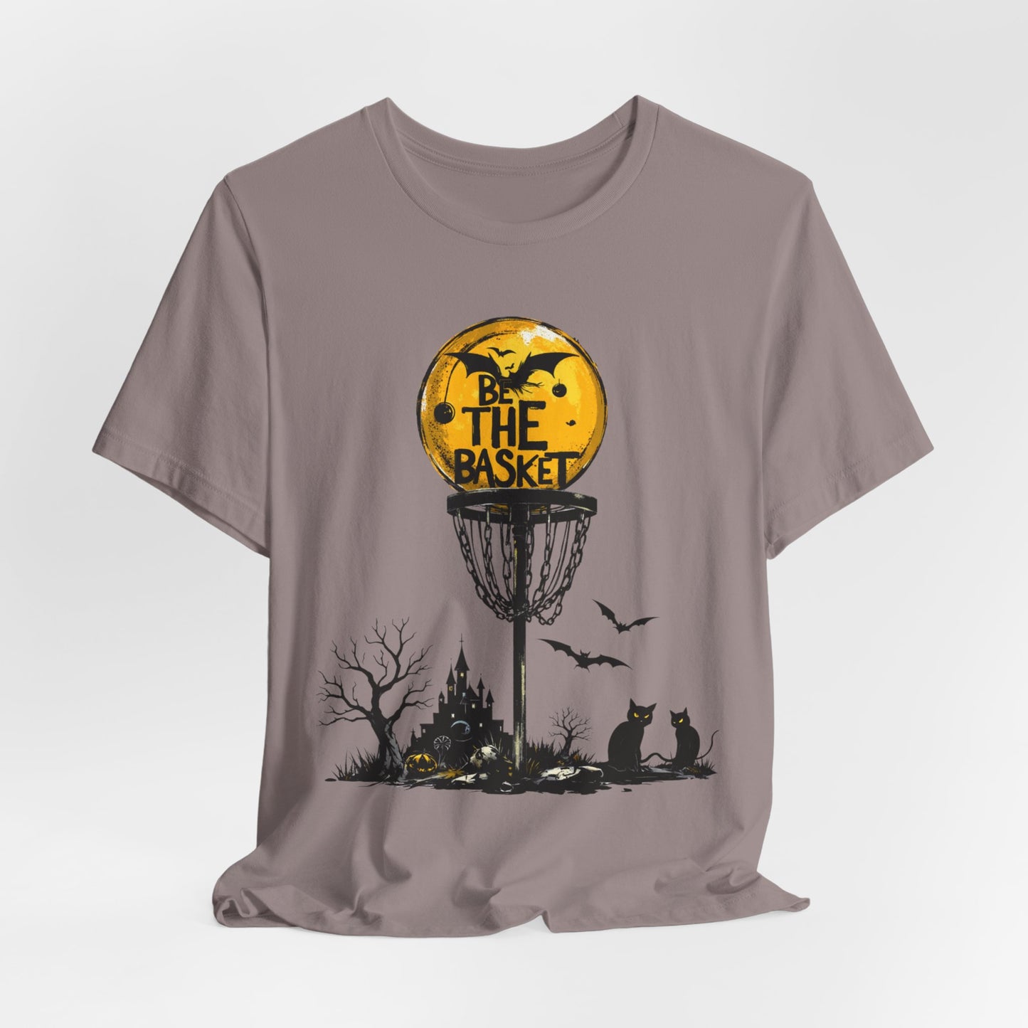 BE THE BASKET Disc Golf Halloween 1, Disc Golf Unisex T-Shirt