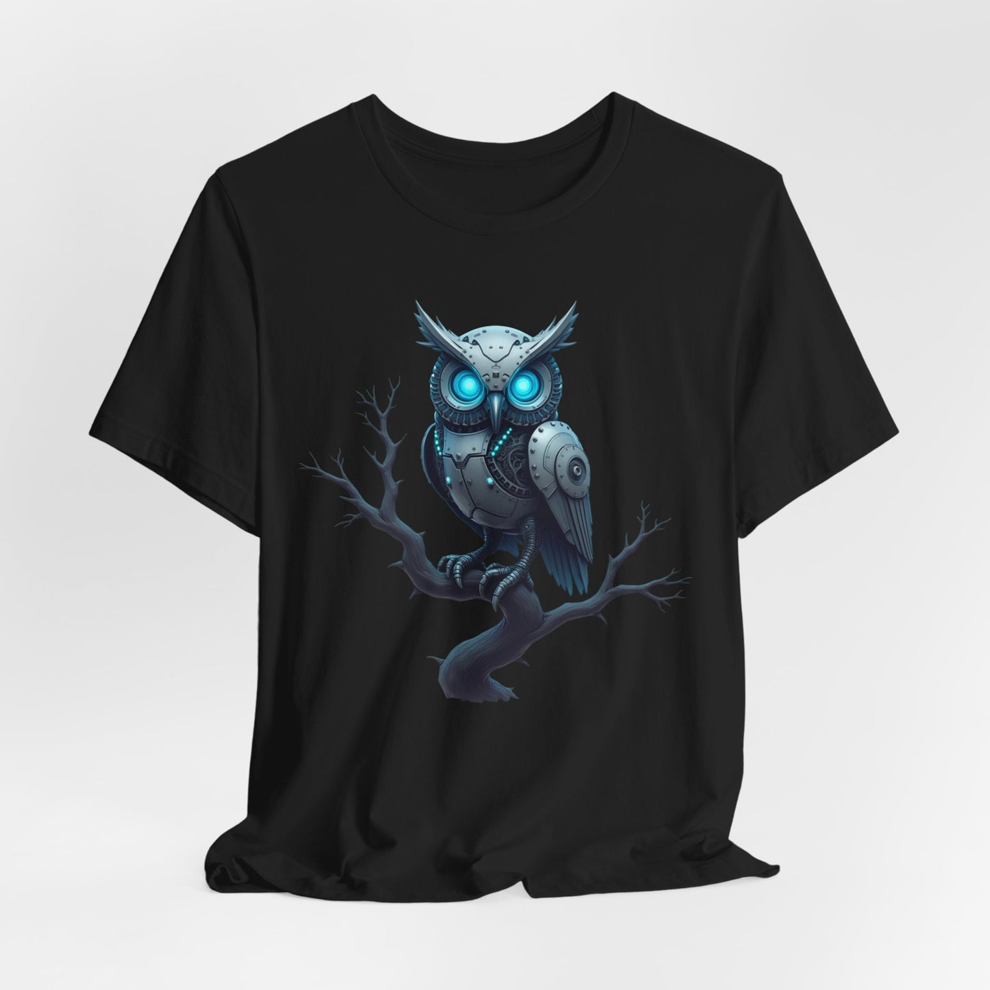 Mech Owl Unisex T-Shirt, Cool Design T-Shirt