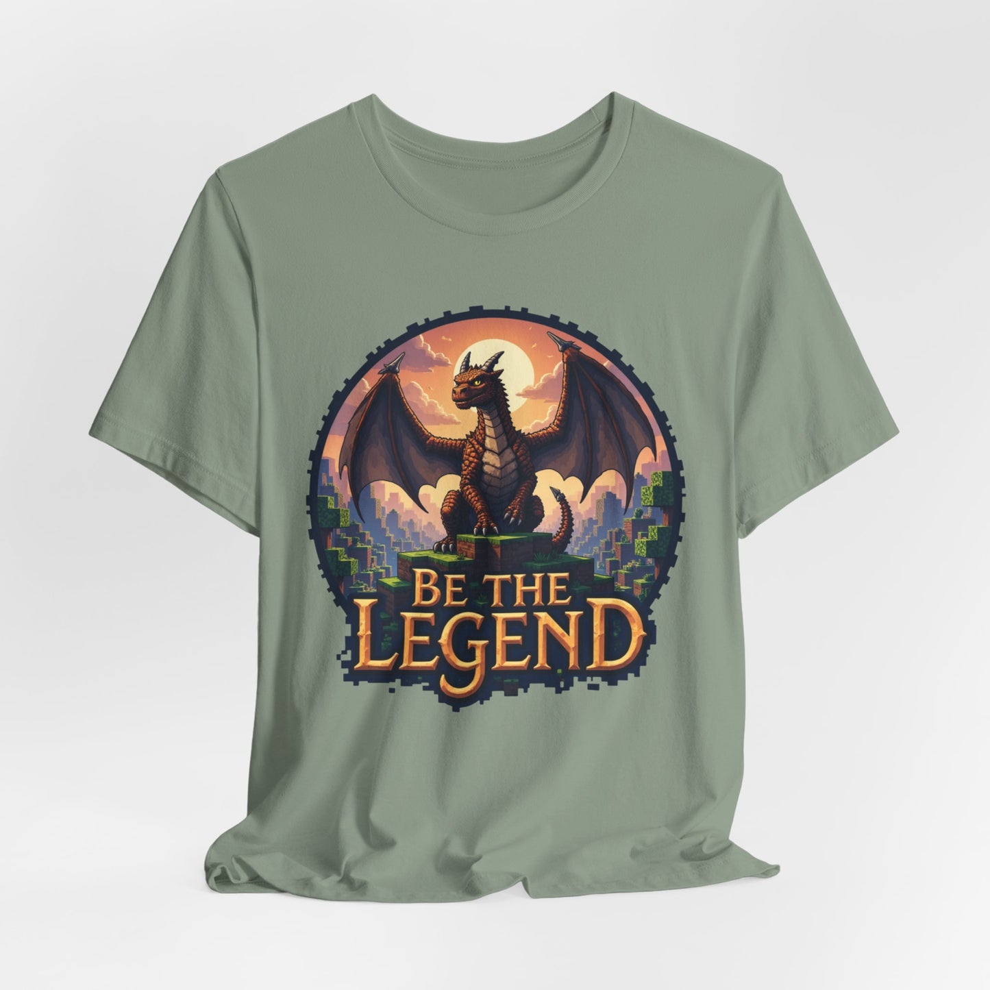 BE THE LEGEND Dragon Minecraft 1, Unisex T-Shirt