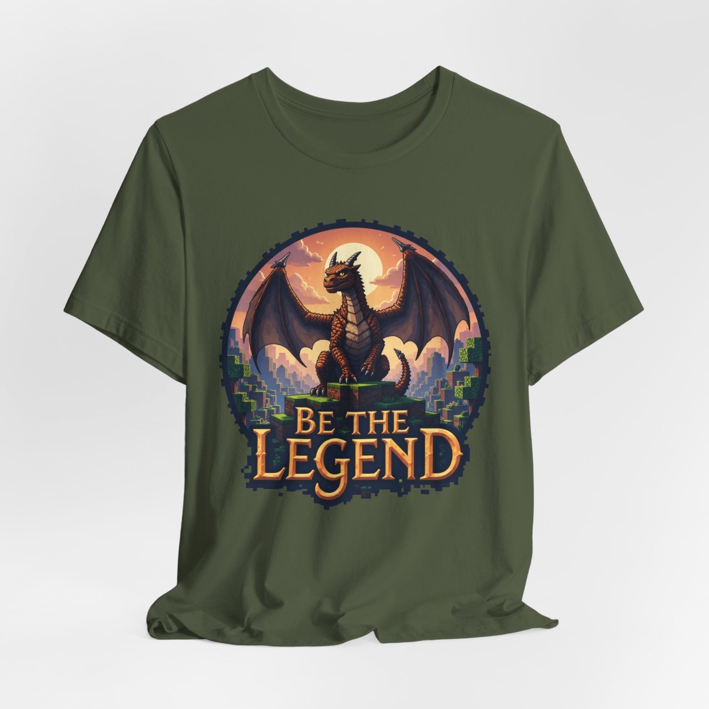 BE THE LEGEND Dragon Minecraft 1, Unisex T-Shirt