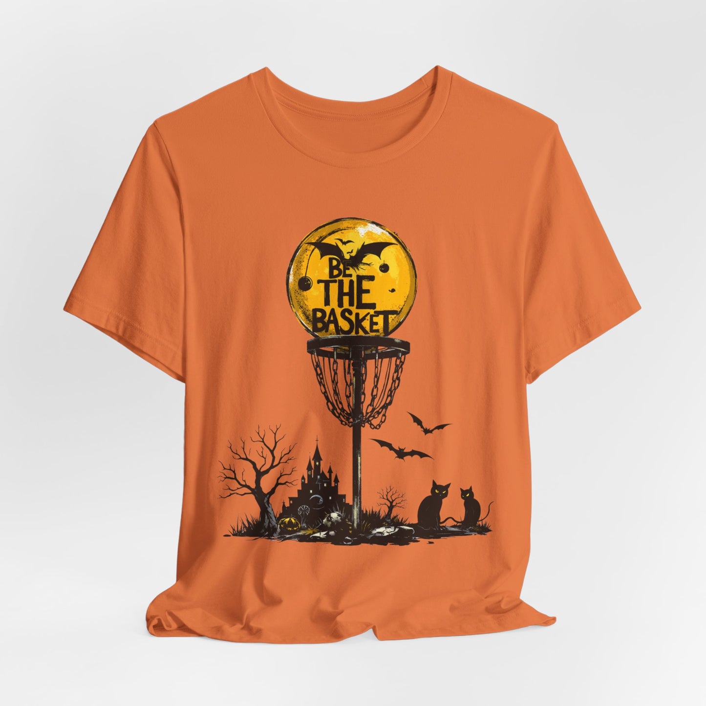 BE THE BASKET Disc Golf Halloween 1, Disc Golf Unisex T-Shirt