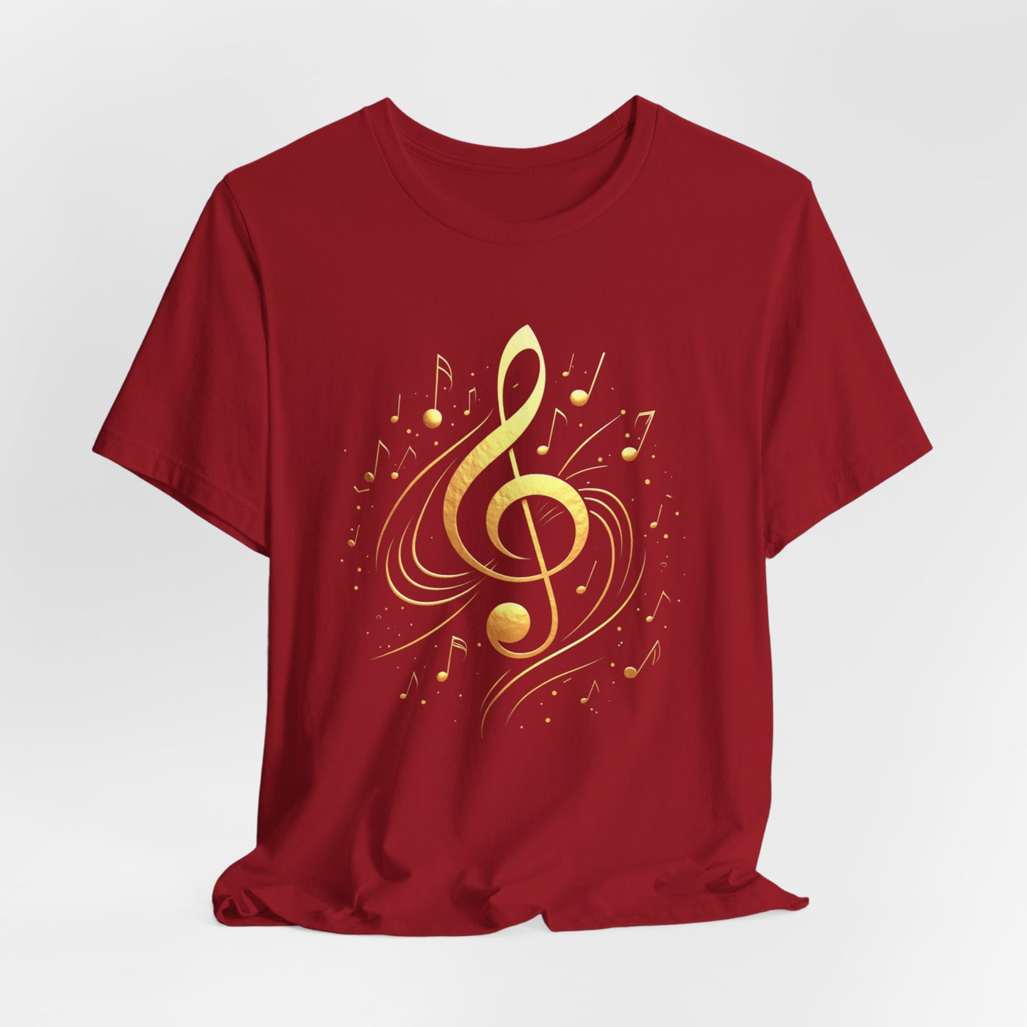 Musical Notes Design 1 Unisex T-Shirt, Happy Feel-Good Shirt
