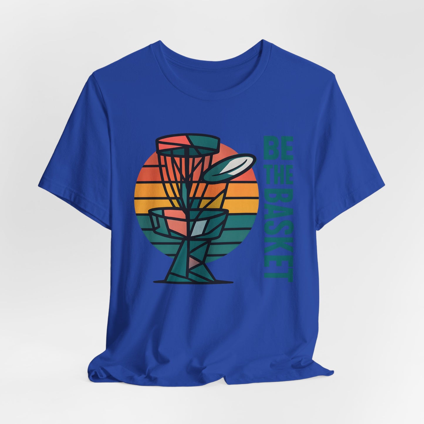 BE THE BASKET Disc Golf Basket Art 9, Disc Golf Unisex T-Shirt