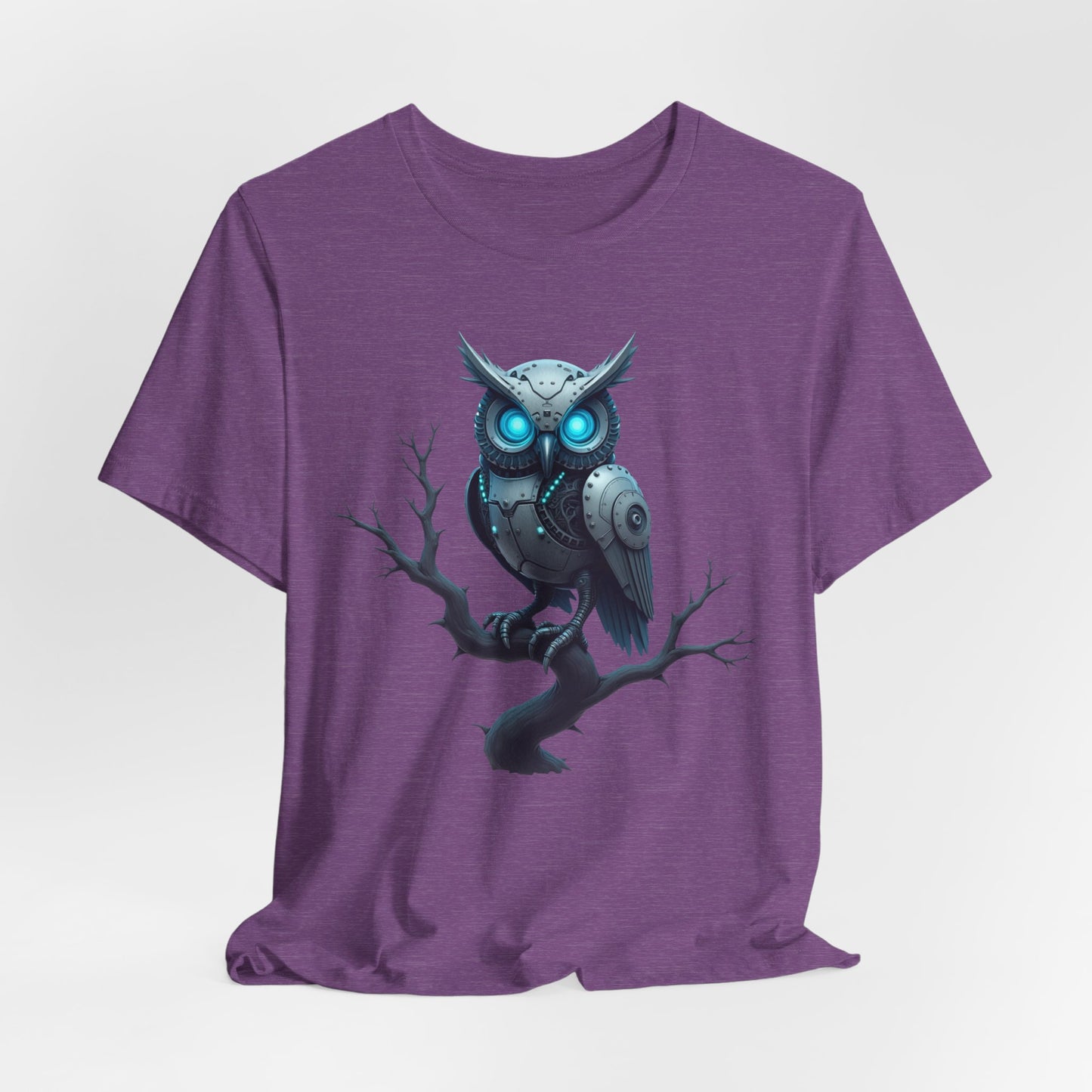 Mech Owl Unisex T-Shirt, Cool Design T-Shirt