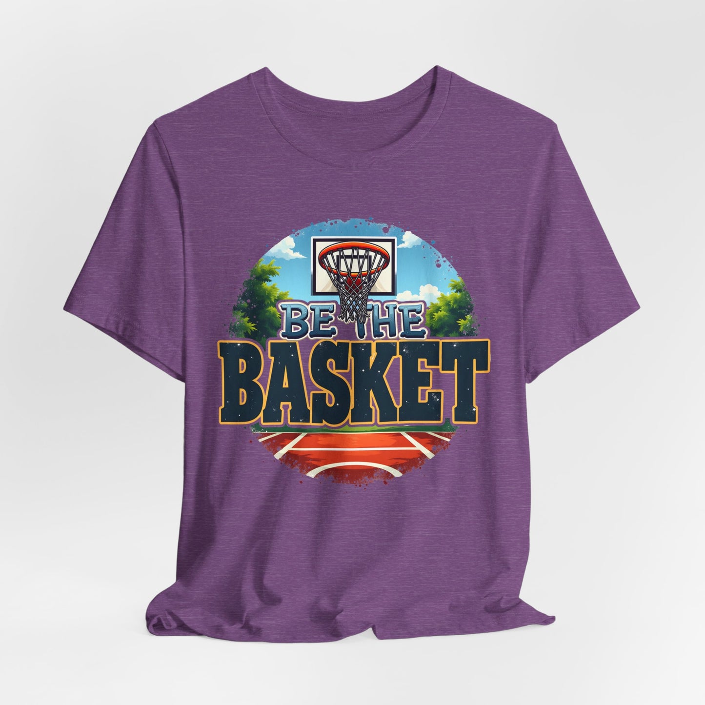 BE THE BASKET Basketball Outdoor Court 1 Unisex T-Shirt, Basketball Shirt
