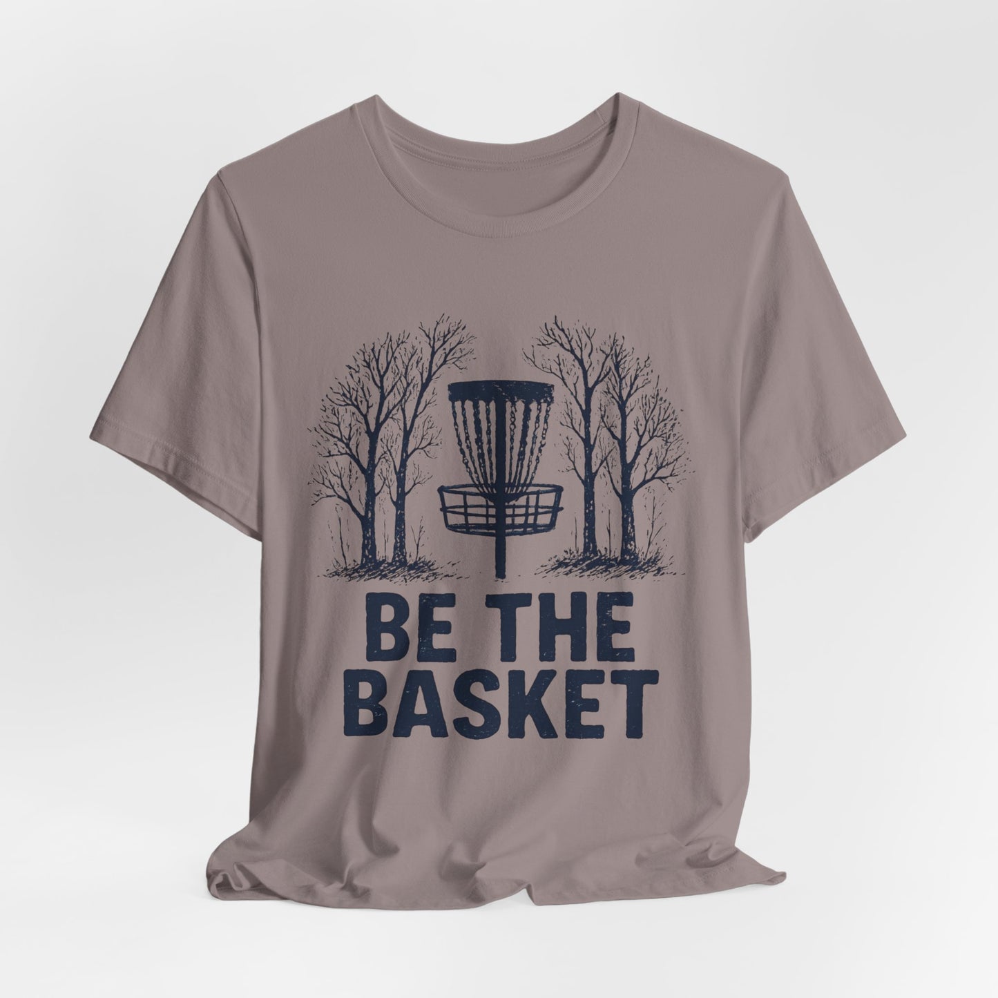 BE THE BASKET Disc Golf Basket Fall Black 1, Disc Golf Unisex T-Shirt