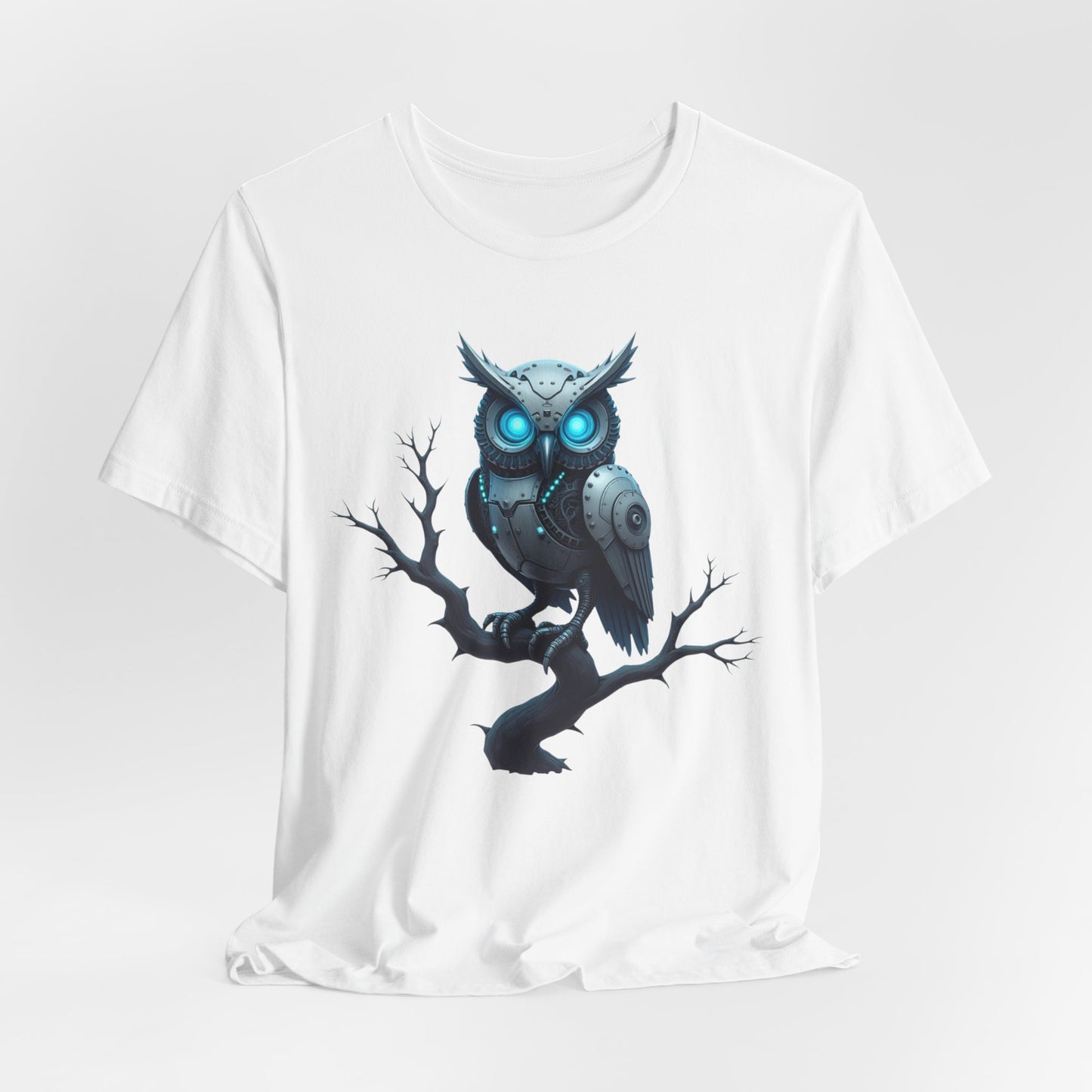Mech Owl Unisex T-Shirt, Cool Design T-Shirt