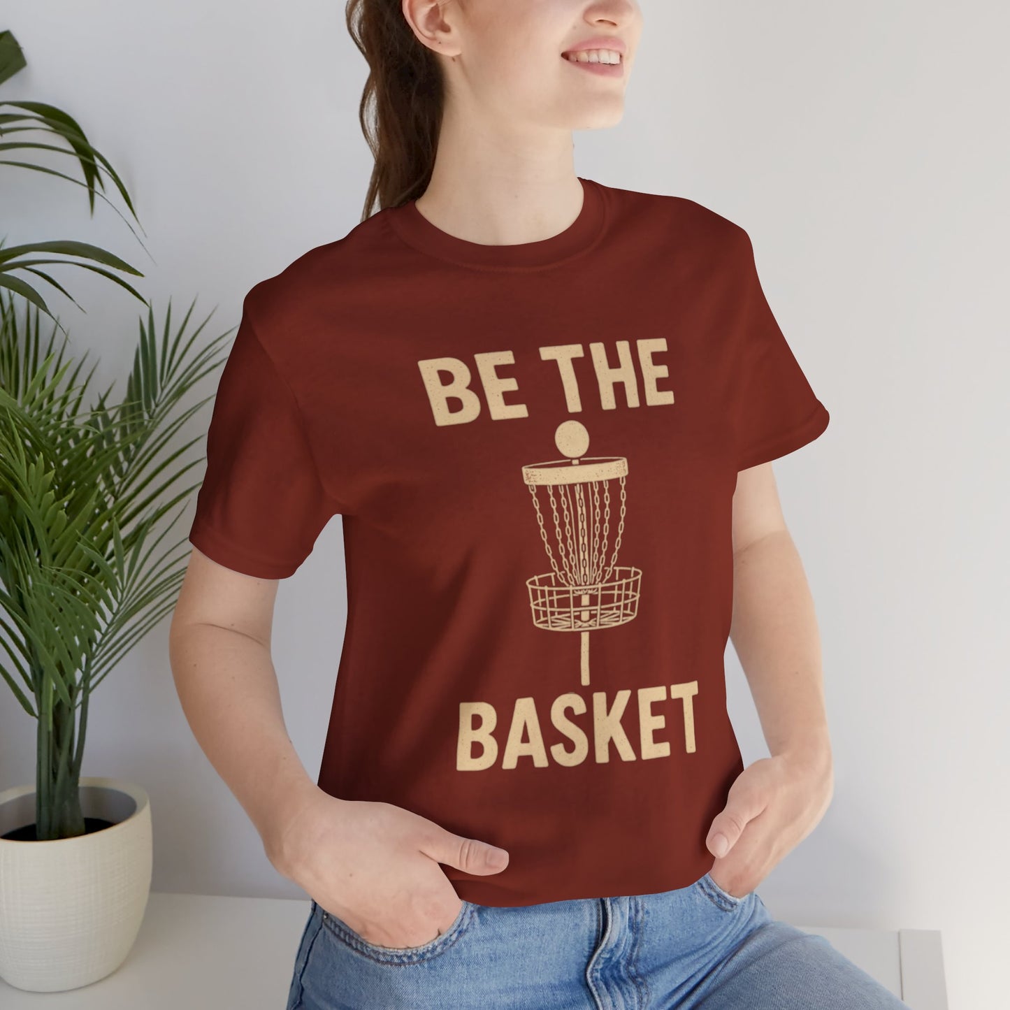 BE THE BASKET Disc Golf Basket OG 2 Unisex T-Shirt, Disc Golf Shirt