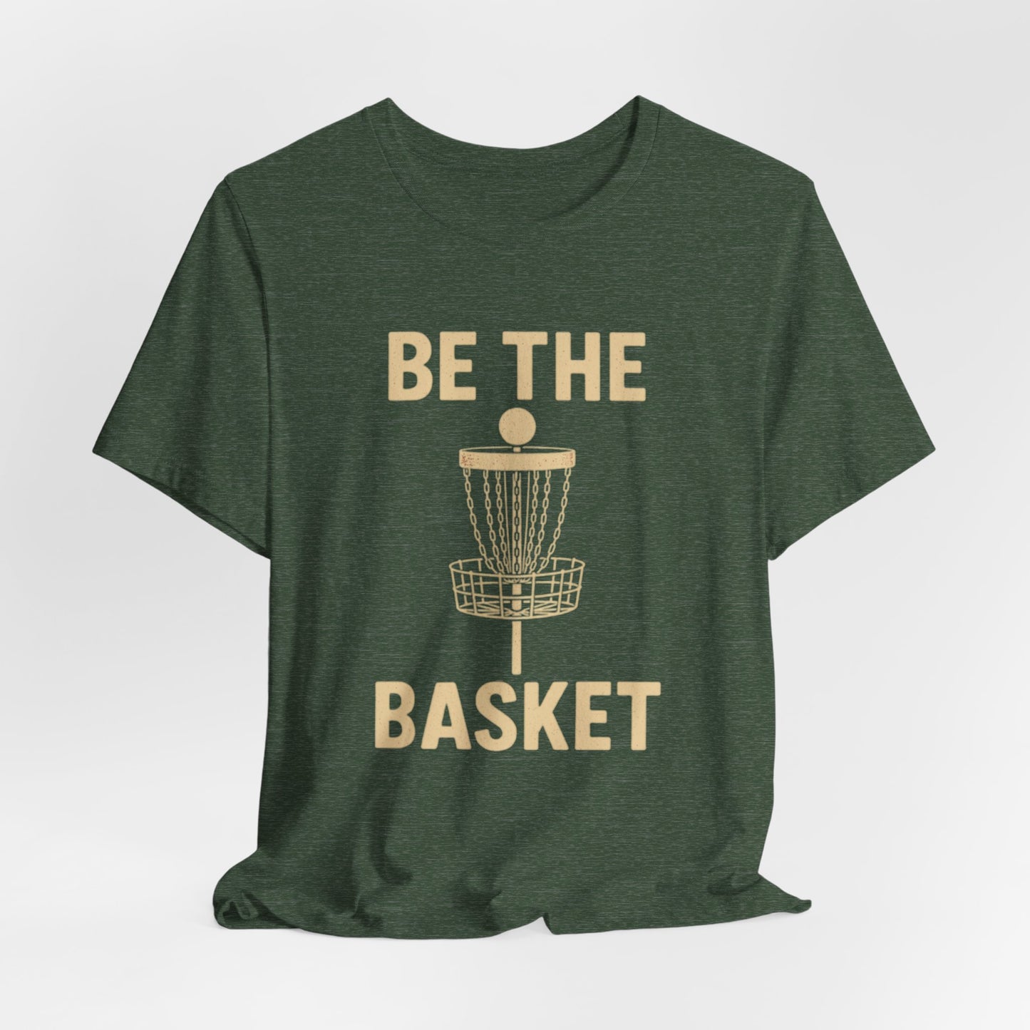 BE THE BASKET Disc Golf Basket OG 2 Unisex T-Shirt, Disc Golf Shirt