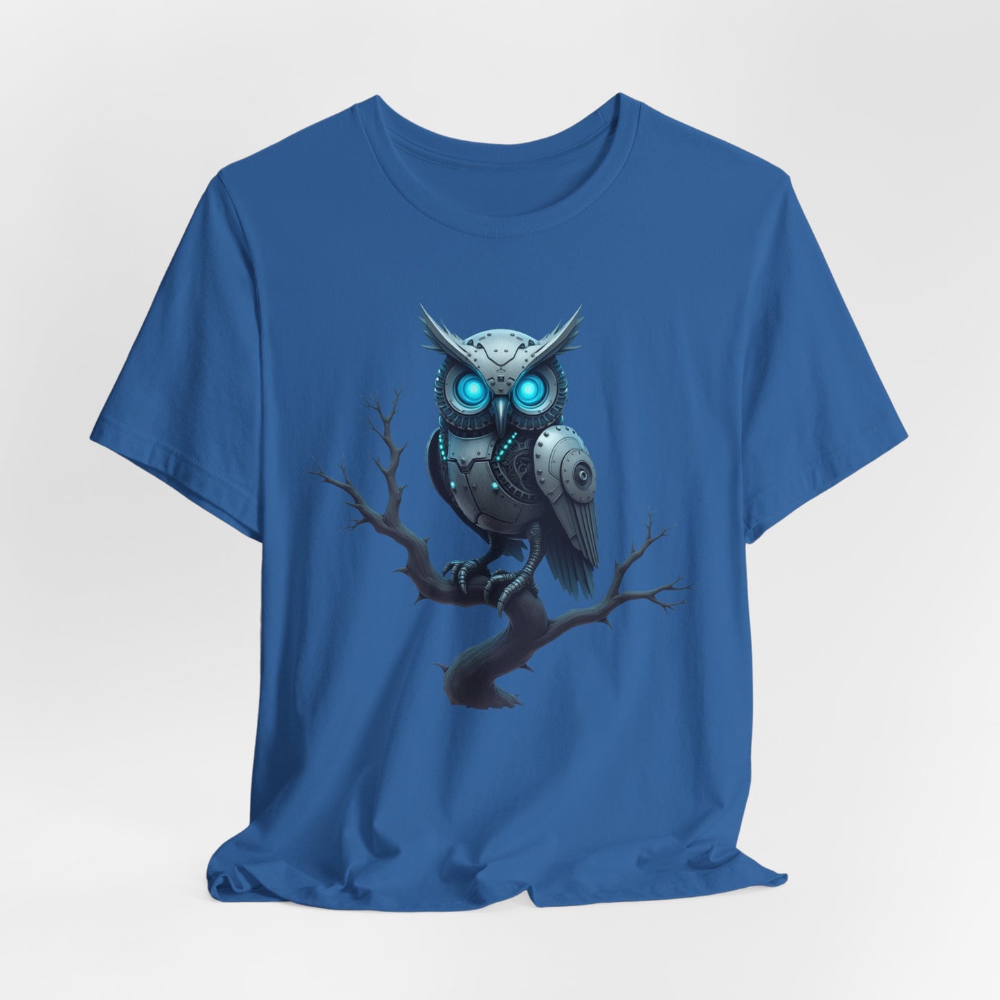 Mech Owl Unisex T-Shirt, Cool Design T-Shirt