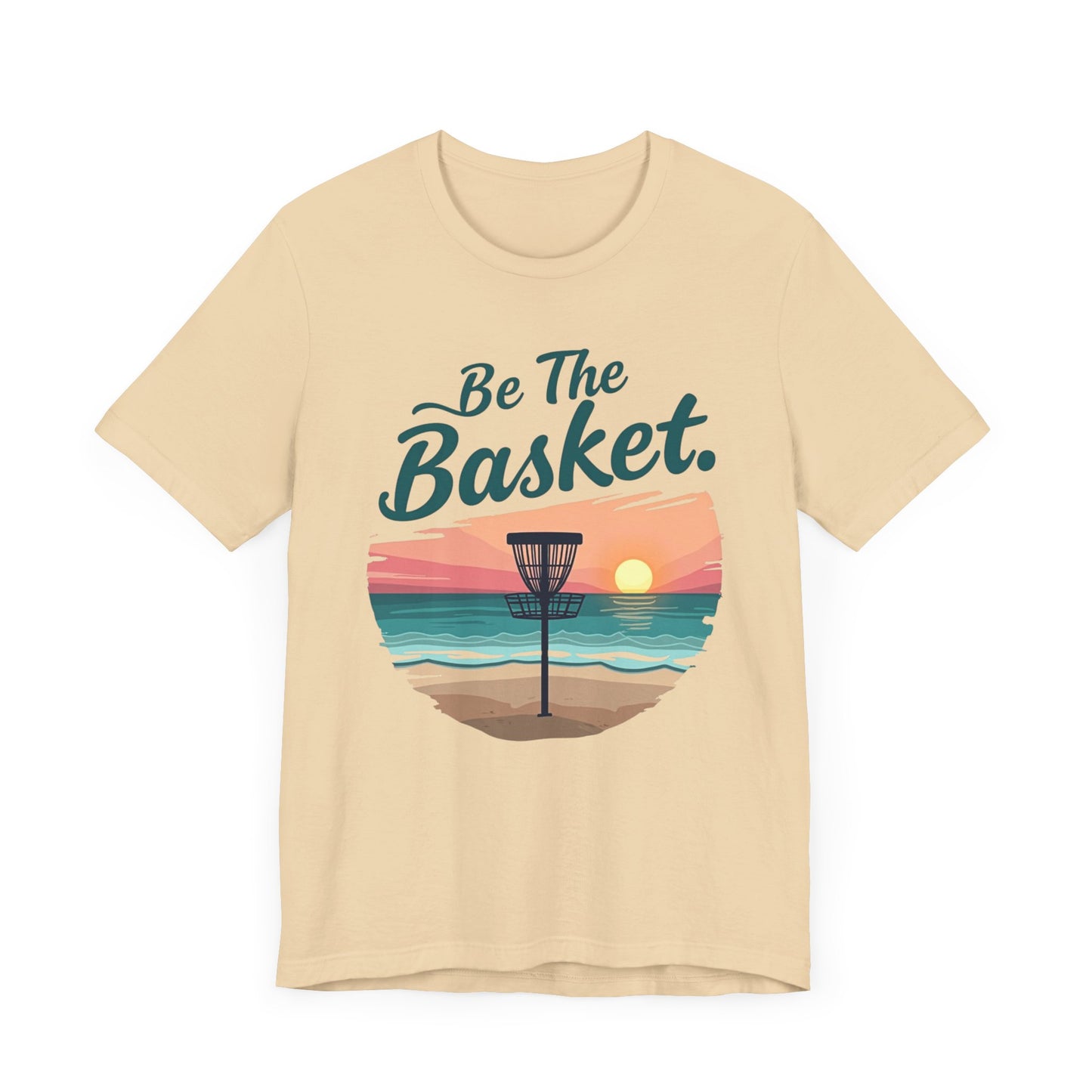 Be The Basket Brand - Beach Style -  Soft Unisex Disc Golf T-shirt