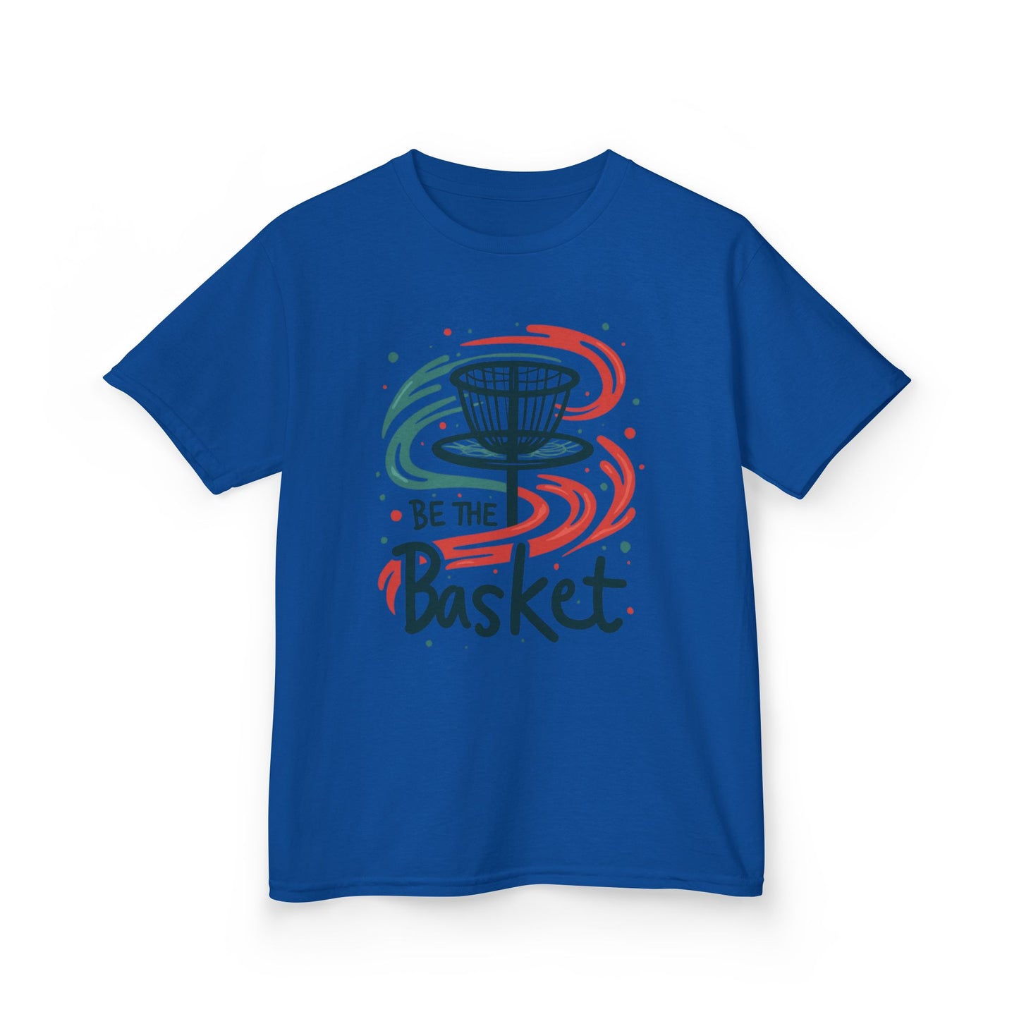 BE THE BASKET Disc Golf T-Shirt for Kids