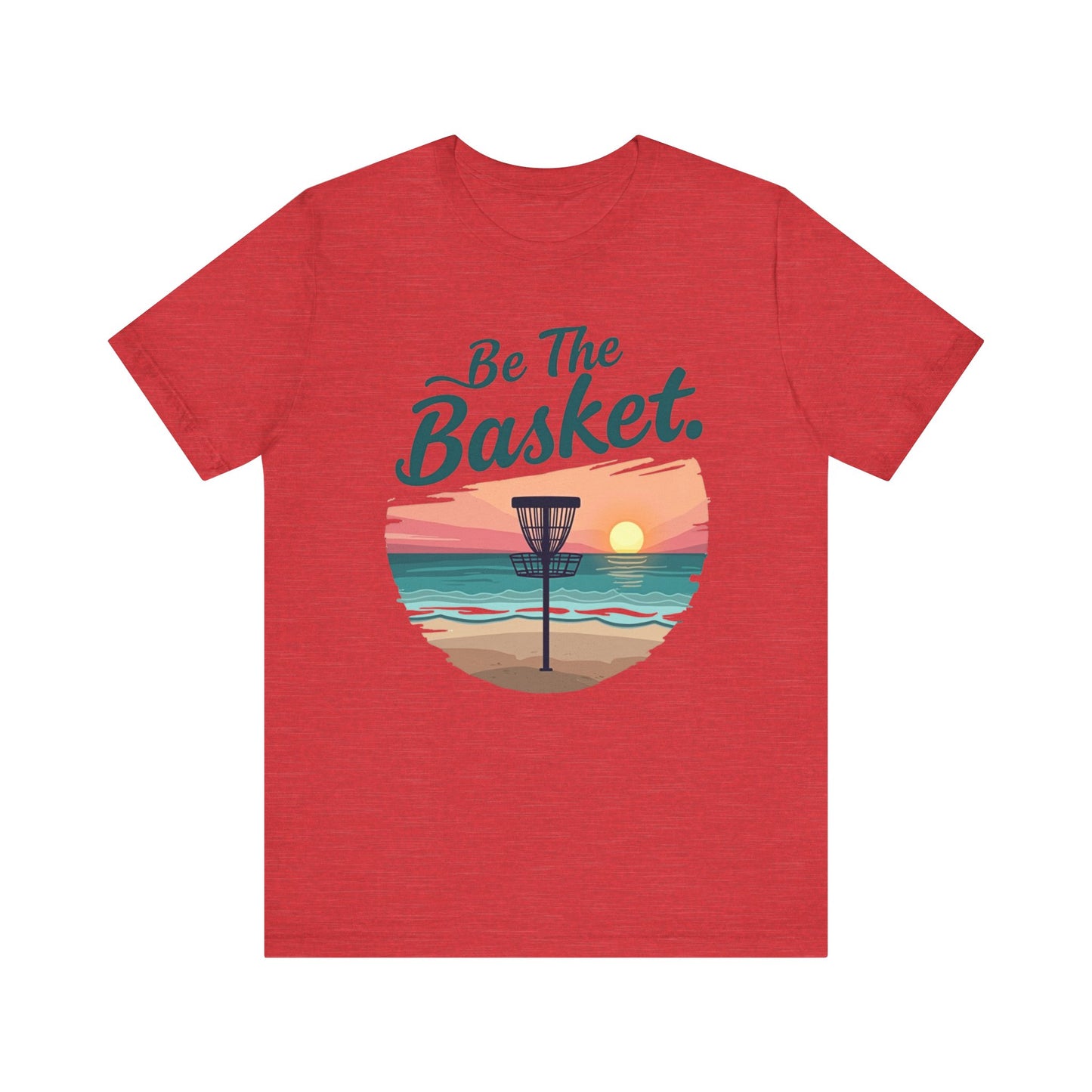 Be The Basket Brand - Beach Style -  Soft Unisex Disc Golf T-shirt