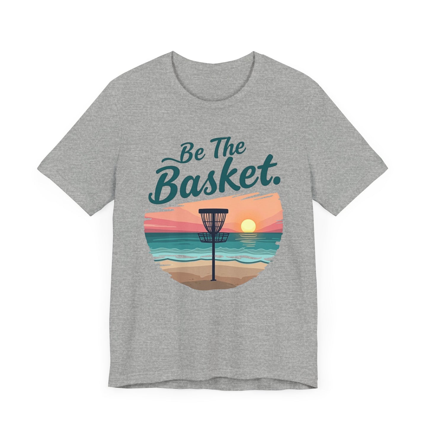 Be The Basket Brand - Beach Style -  Soft Unisex Disc Golf T-shirt