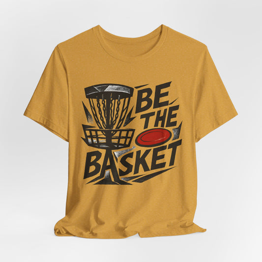 BE THE BASKET Disc Golf Basket Chalk 1, Disc Golf Unisex T-Shirt