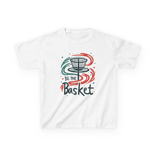 BE THE BASKET Disc Golf T-Shirt for Kids