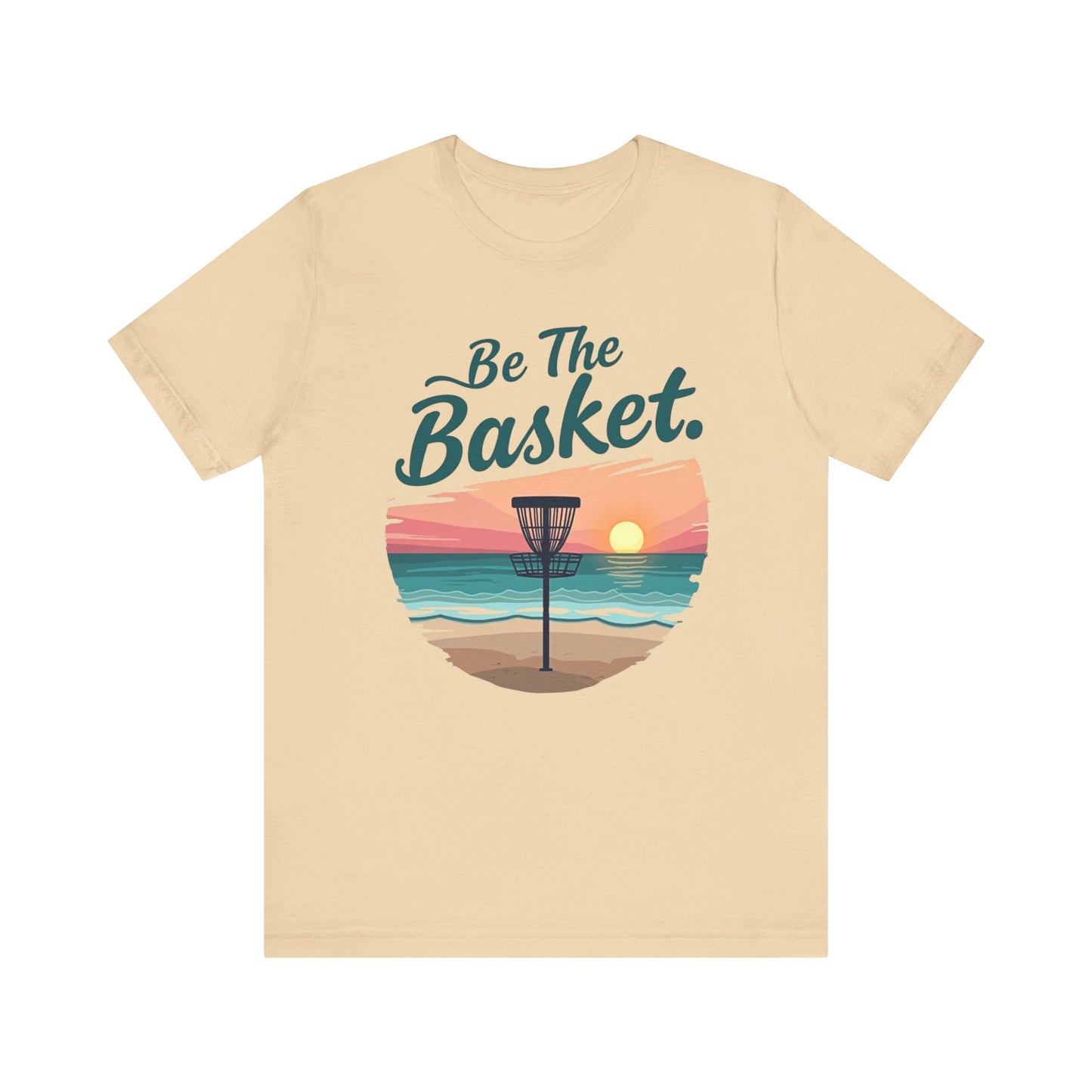 Be The Basket Brand - Beach Style -  Soft Unisex Disc Golf T-shirt