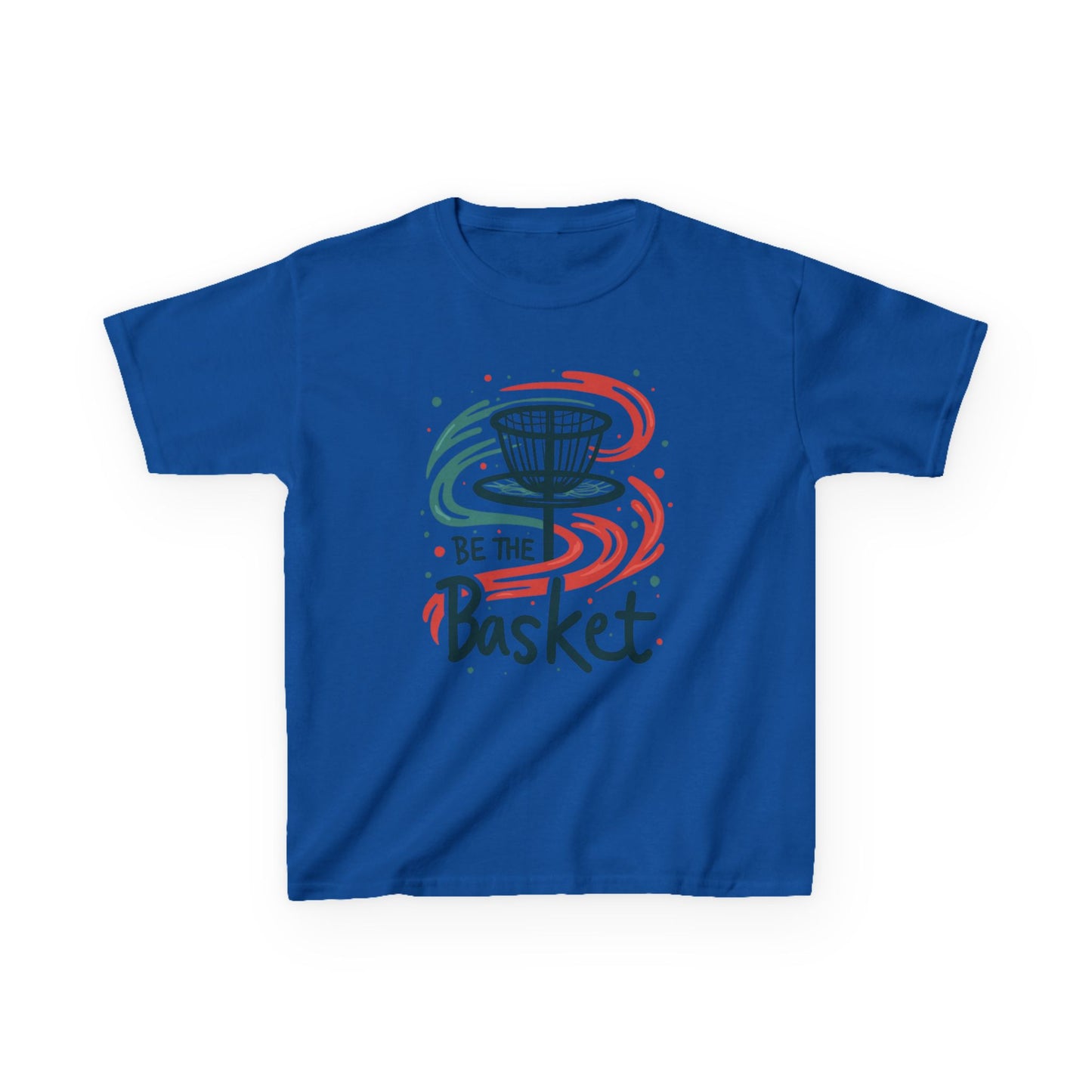 BE THE BASKET Disc Golf T-Shirt for Kids