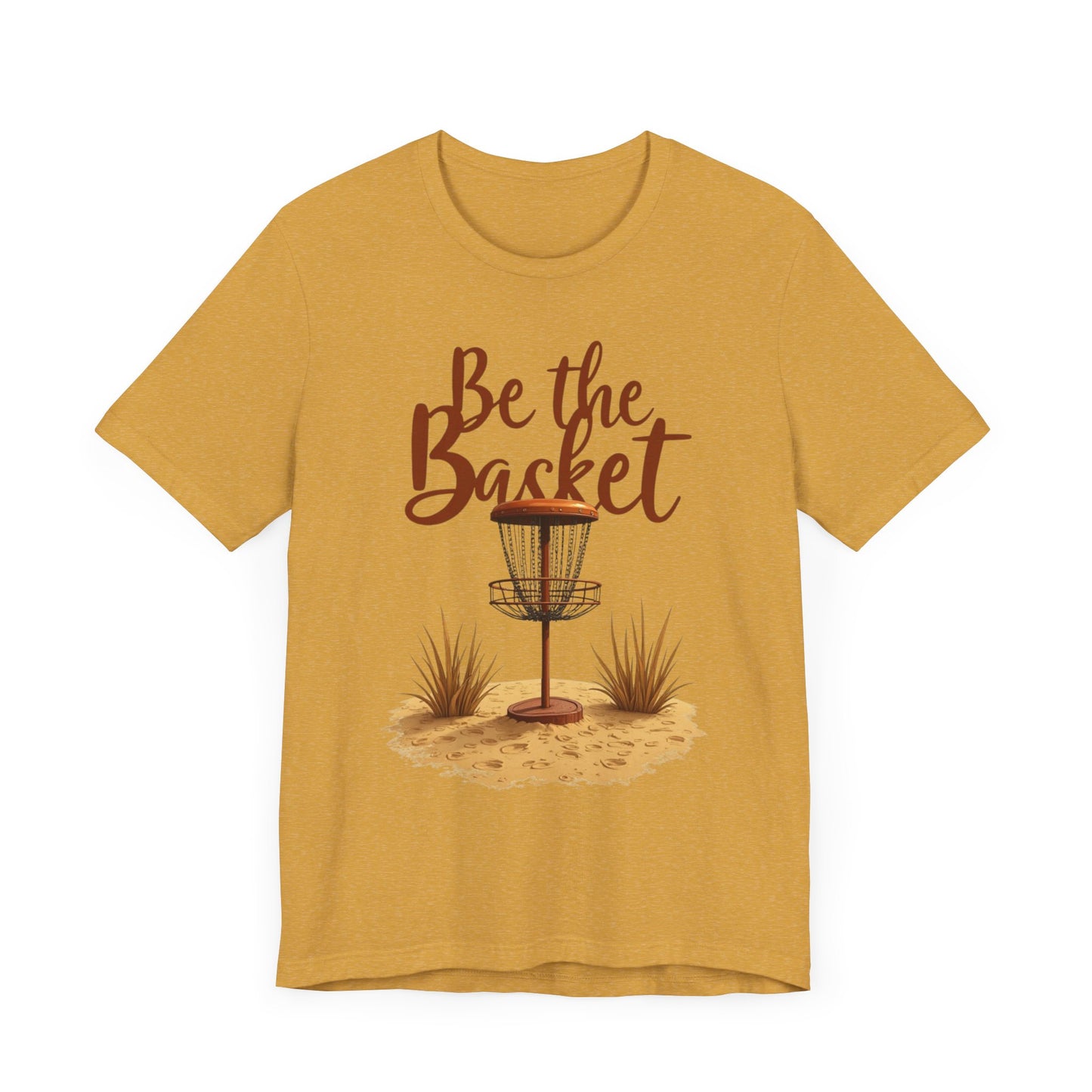 Be The Basket Brand - Desert Style -  Soft Unisex T-shirt, Disc Golf Shirt, Cool T-Shirt DISC GOLF SHIRT