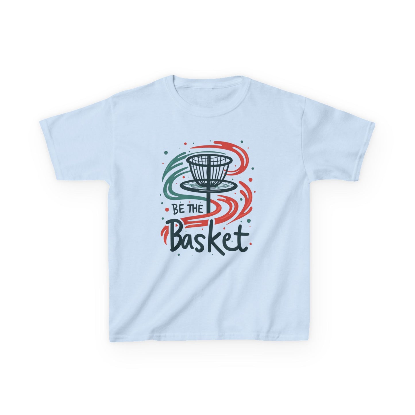 BE THE BASKET Disc Golf T-Shirt for Kids