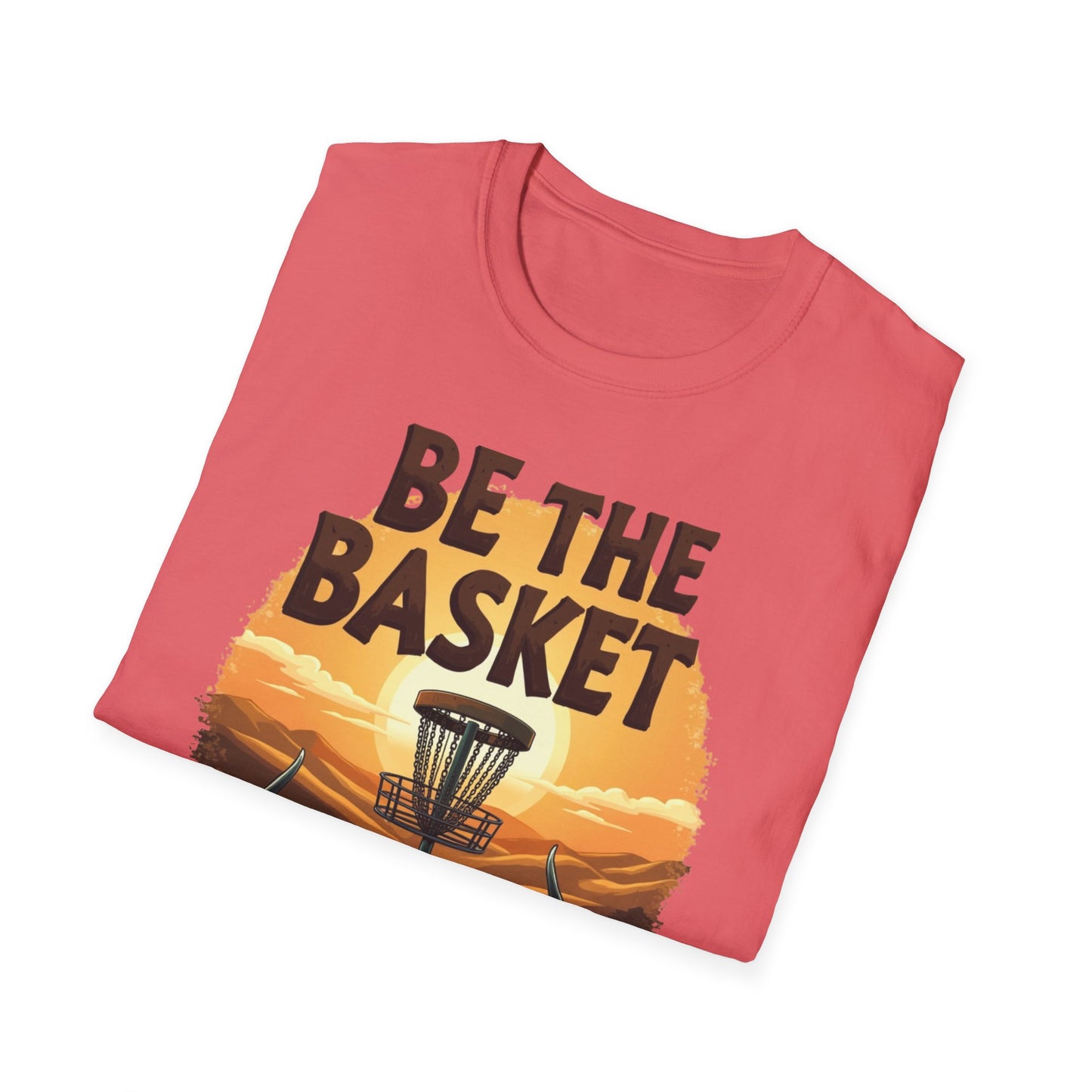 BE THE BASKET Desert Steer Disc Golf Unisex T-Shirt