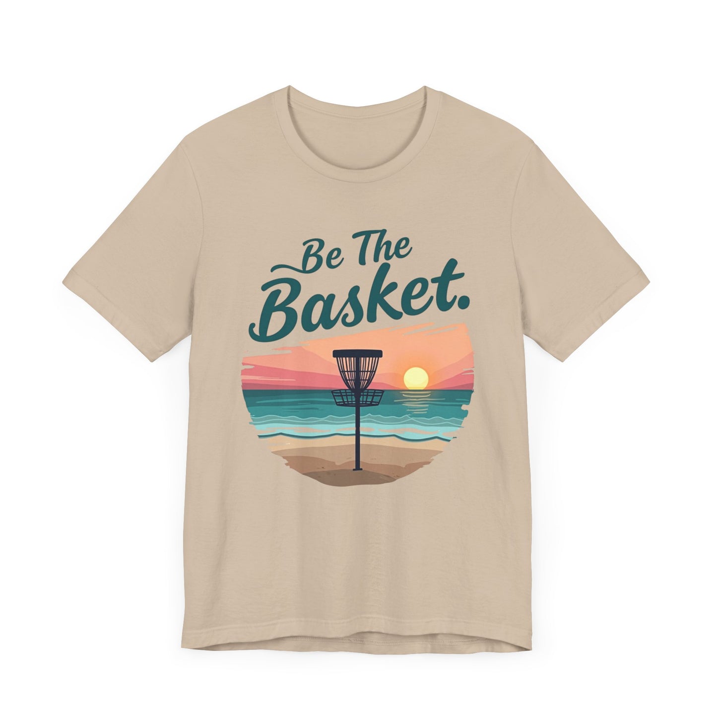 Be The Basket Brand - Beach Style -  Soft Unisex Disc Golf T-shirt