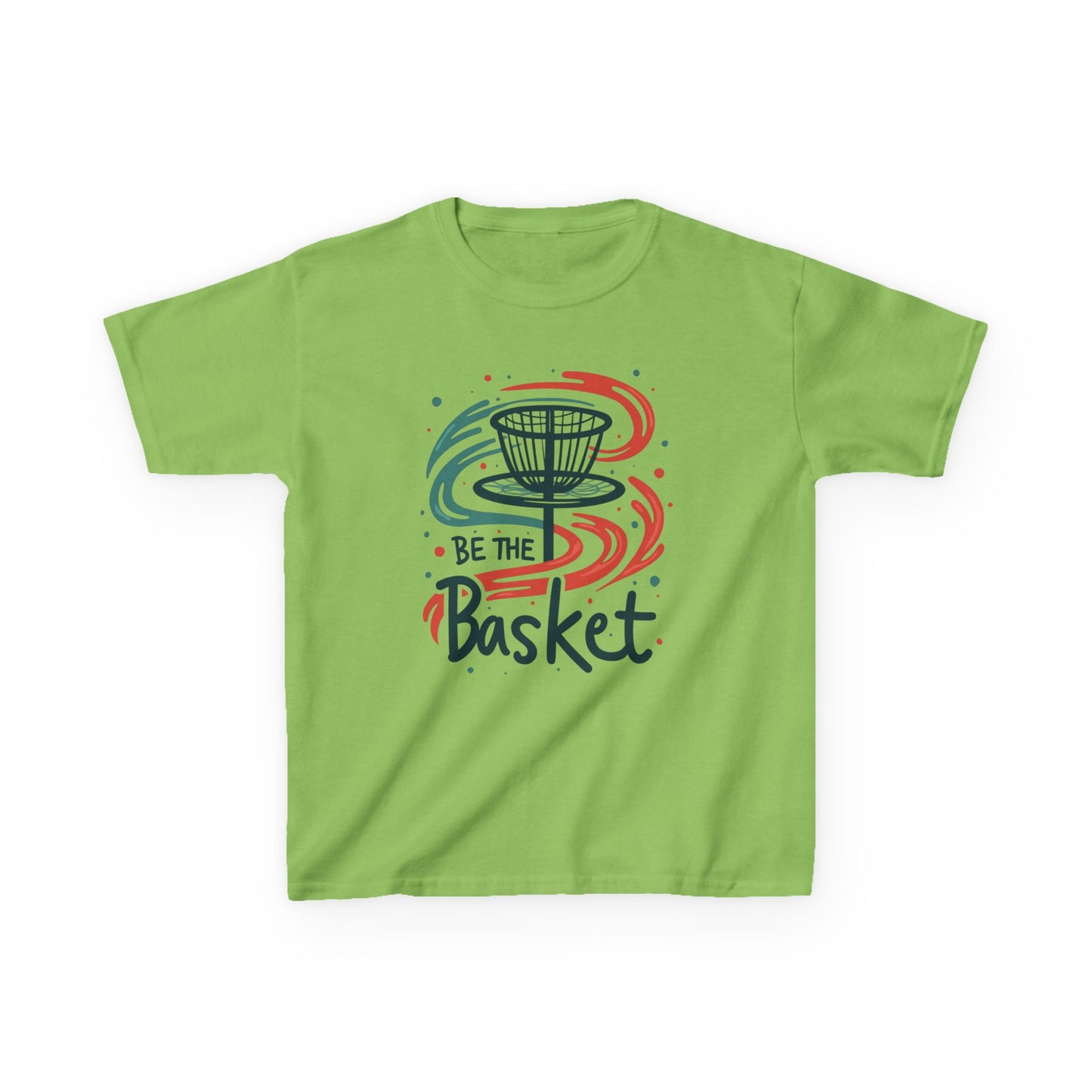 BE THE BASKET Disc Golf T-Shirt for Kids