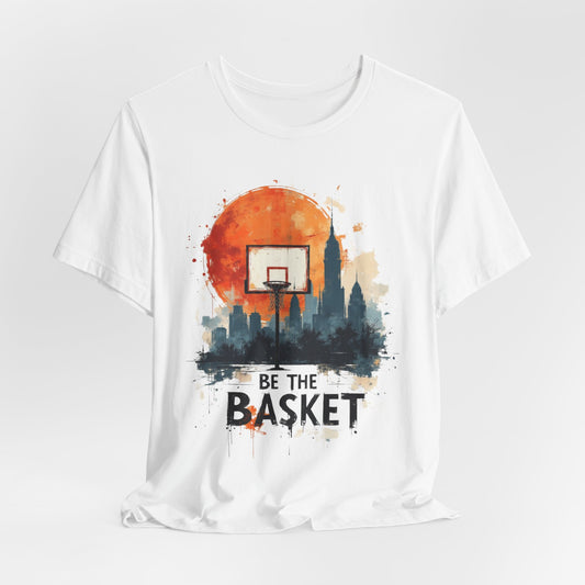 BE THE BASKET Basketball Goal Skyline 5, Basketball Unisex T-Shirt