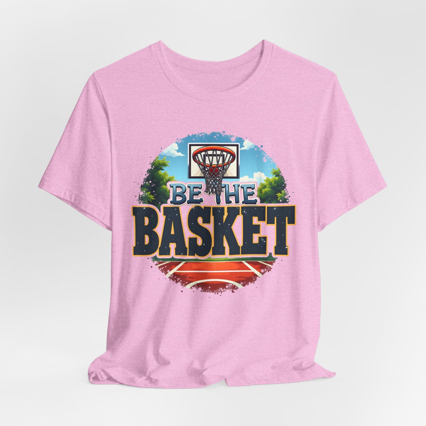BE THE BASKET Basketball Outdoor Court 1 Unisex T-Shirt, Basketball Shirt