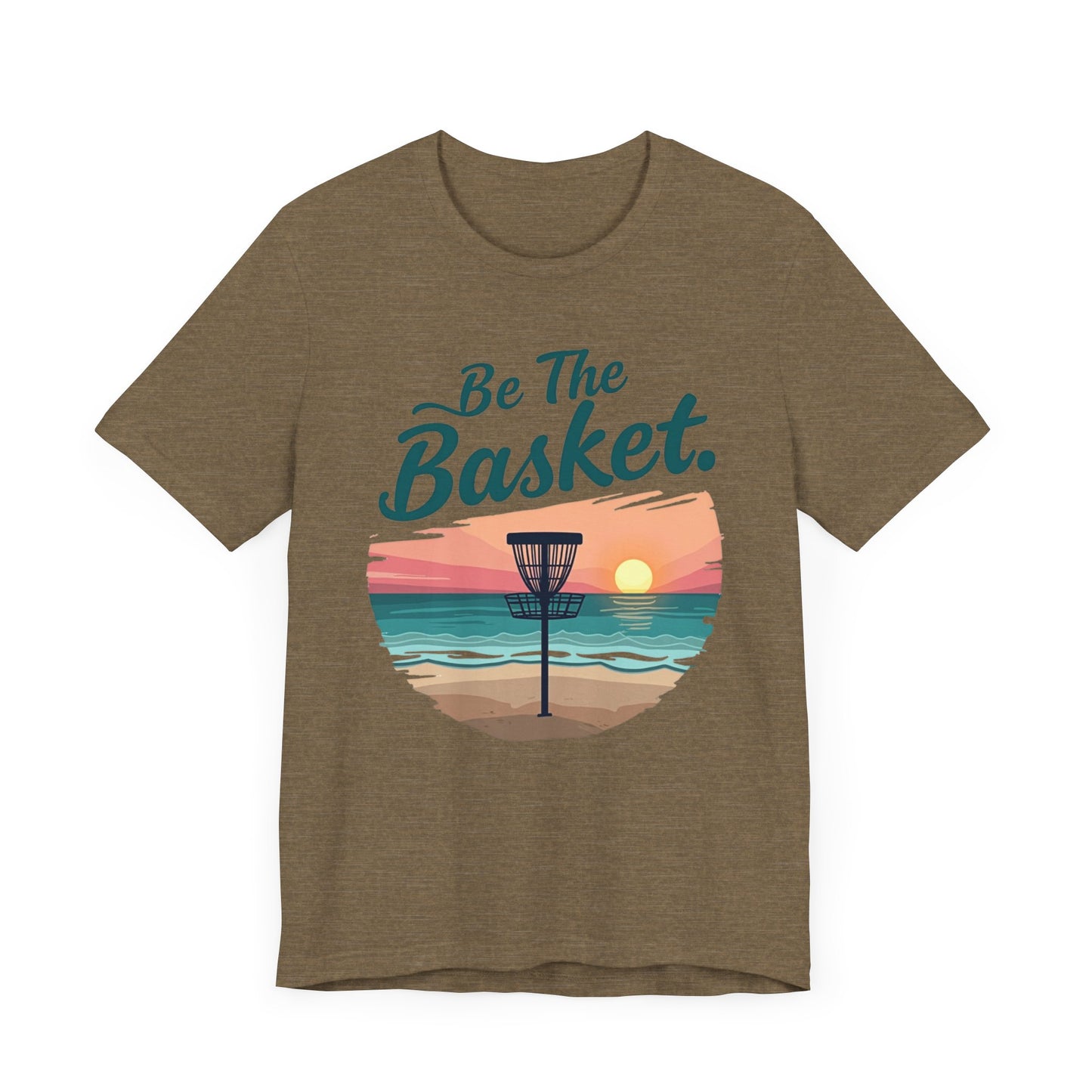 Be The Basket Brand - Beach Style -  Soft Unisex Disc Golf T-shirt