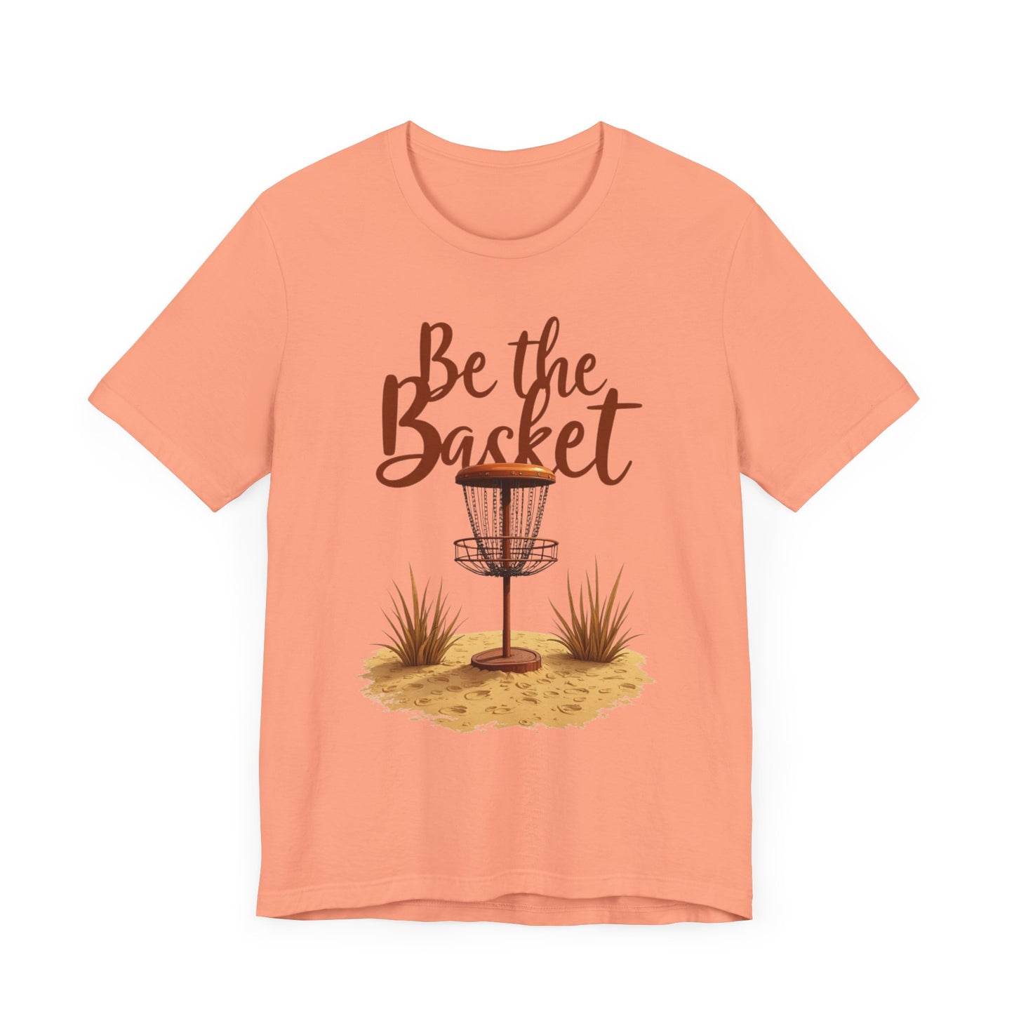 Be The Basket Brand - Desert Style -  Soft Unisex T-shirt, Disc Golf Shirt, Cool T-Shirt DISC GOLF SHIRT