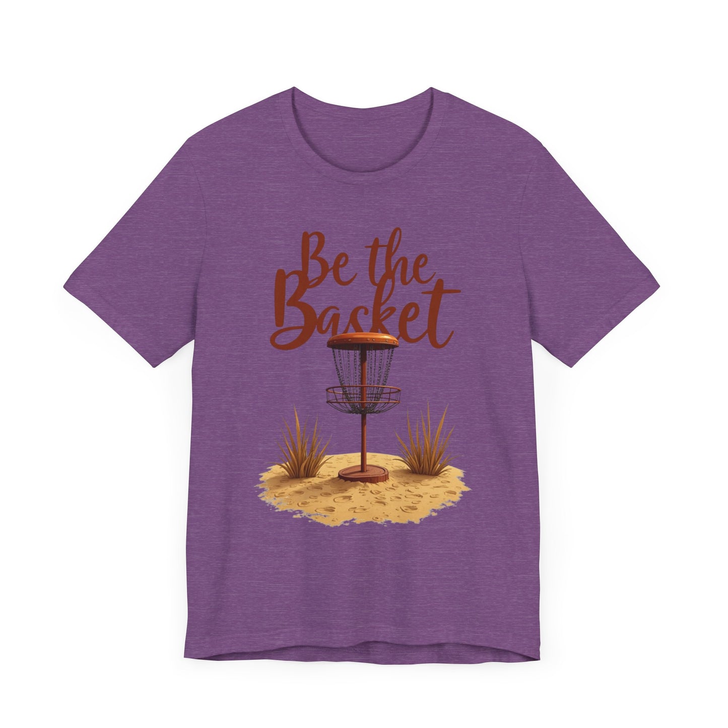 Be The Basket Brand - Desert Style -  Soft Unisex T-shirt, Disc Golf Shirt, Cool T-Shirt DISC GOLF SHIRT