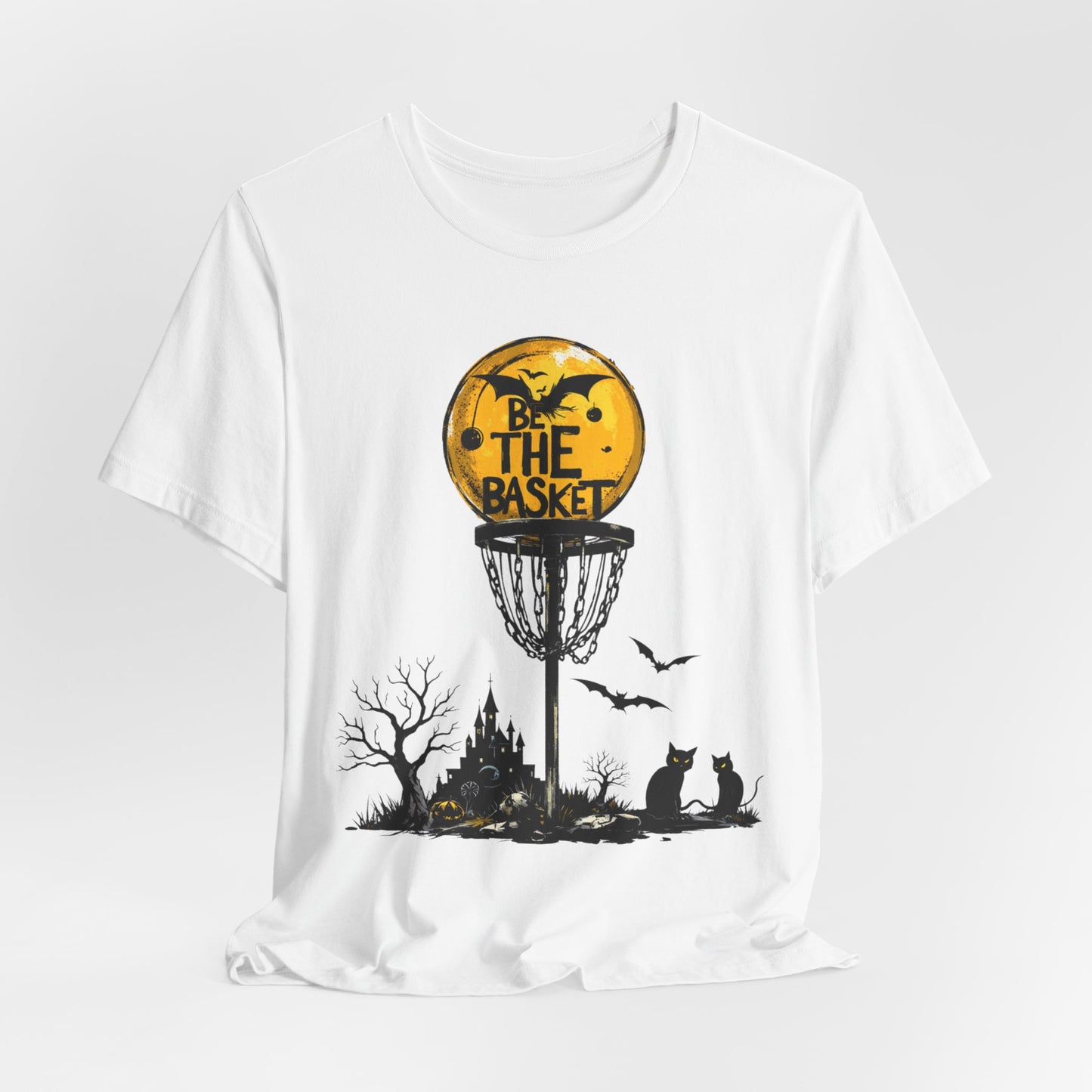BE THE BASKET Disc Golf Halloween 1, Disc Golf Unisex T-Shirt