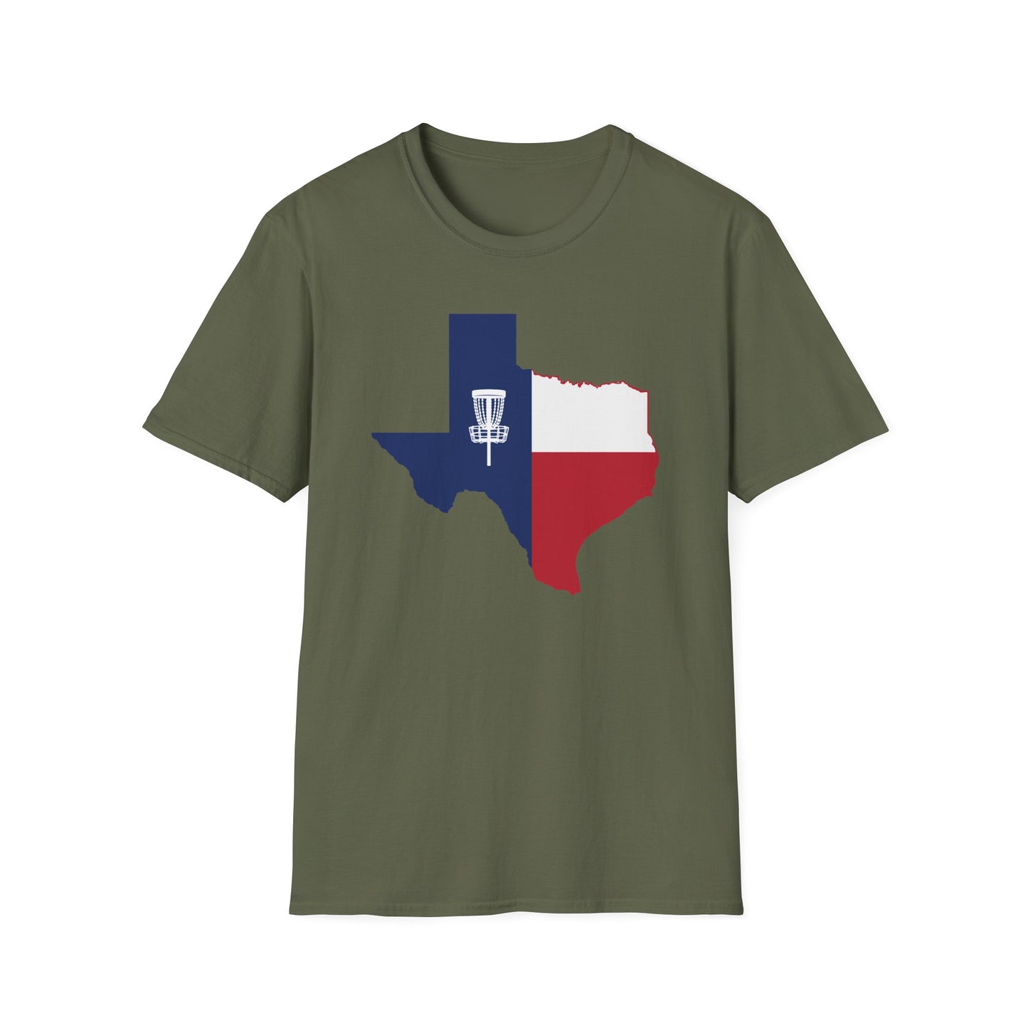 Texas Disc Golf Softstyle T-Shirt, DISC GOLF SHIRT