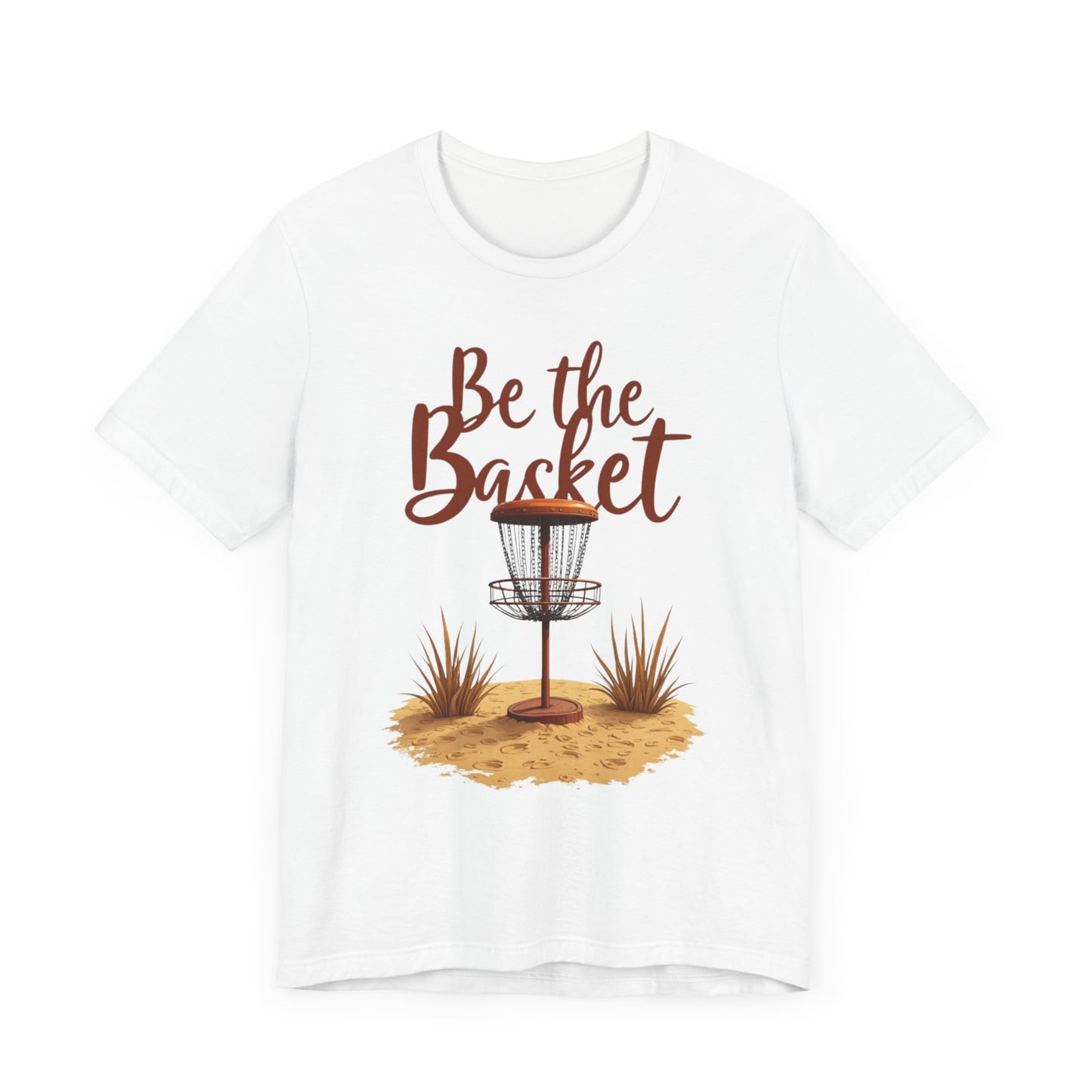 Be The Basket Brand - Desert Style -  Soft Unisex T-shirt, Disc Golf Shirt, Cool T-Shirt DISC GOLF SHIRT