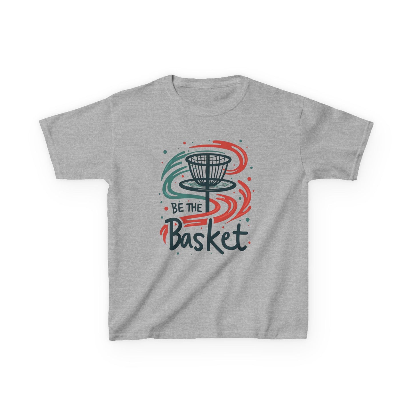 BE THE BASKET Disc Golf T-Shirt for Kids