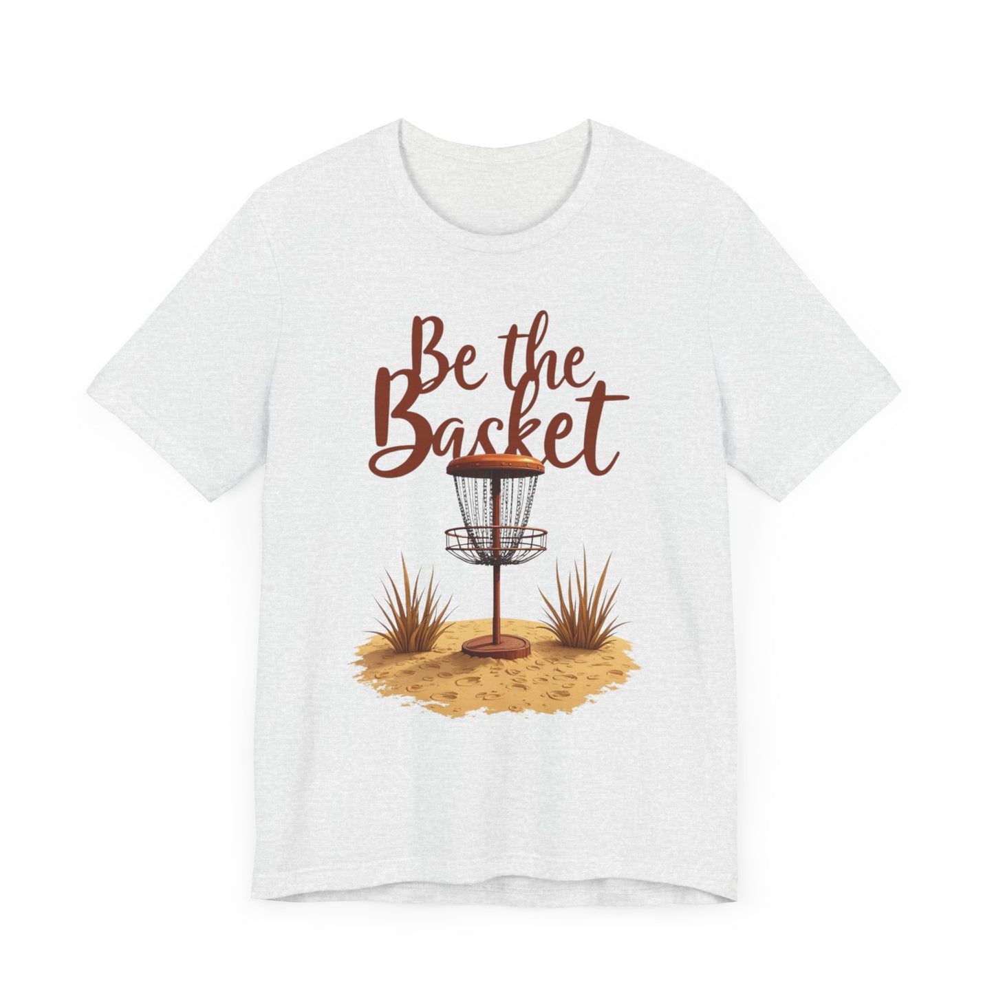 Be The Basket Brand - Desert Style -  Soft Unisex T-shirt, Disc Golf Shirt, Cool T-Shirt DISC GOLF SHIRT